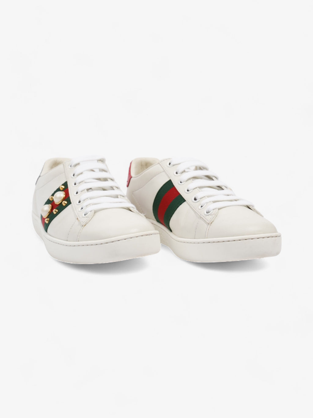 Gucci Ace Sneakers White / Red / Green Leather EU 36 UK 3