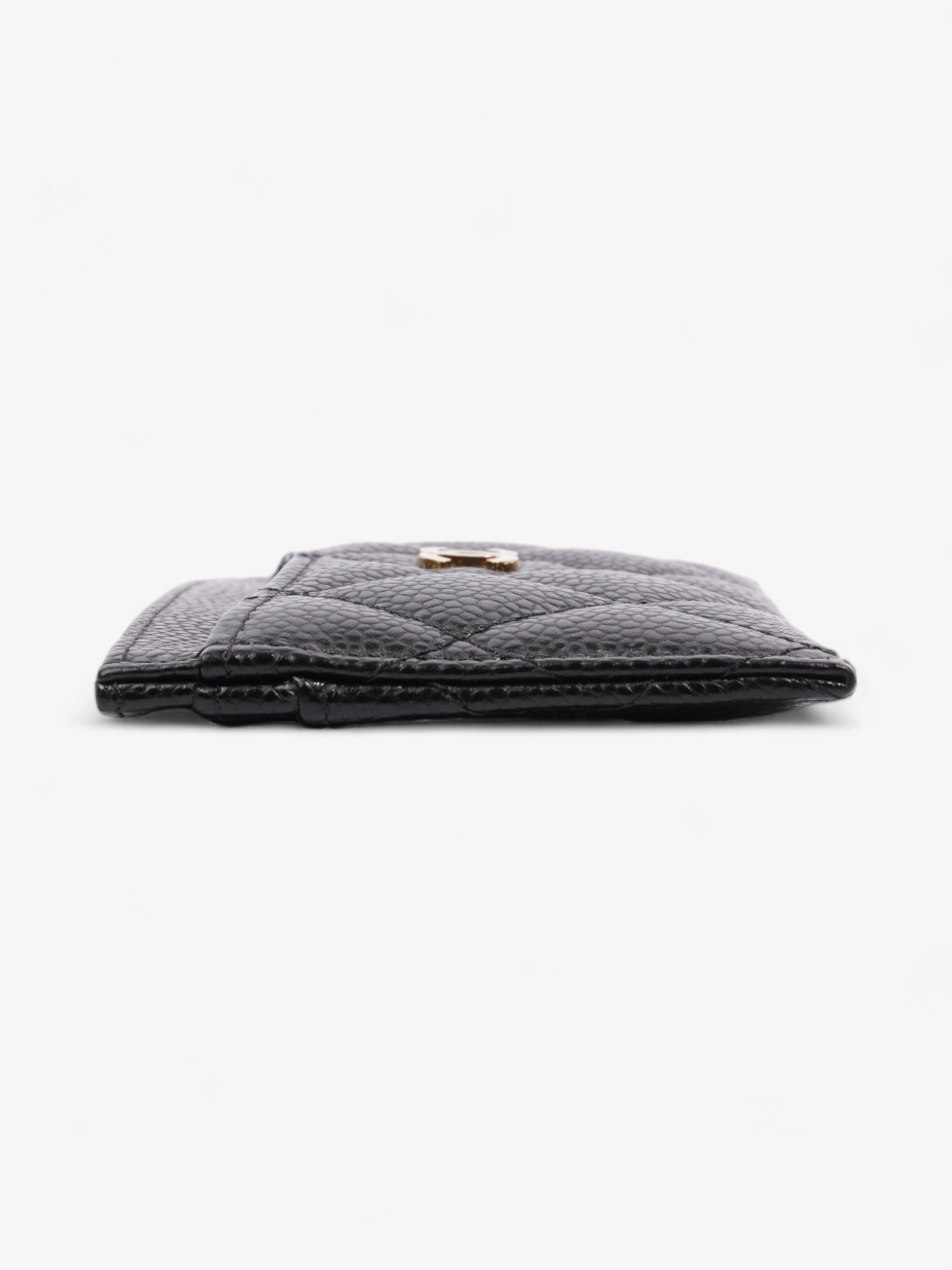 Chanel Classic  Holder Black Caviar Leather