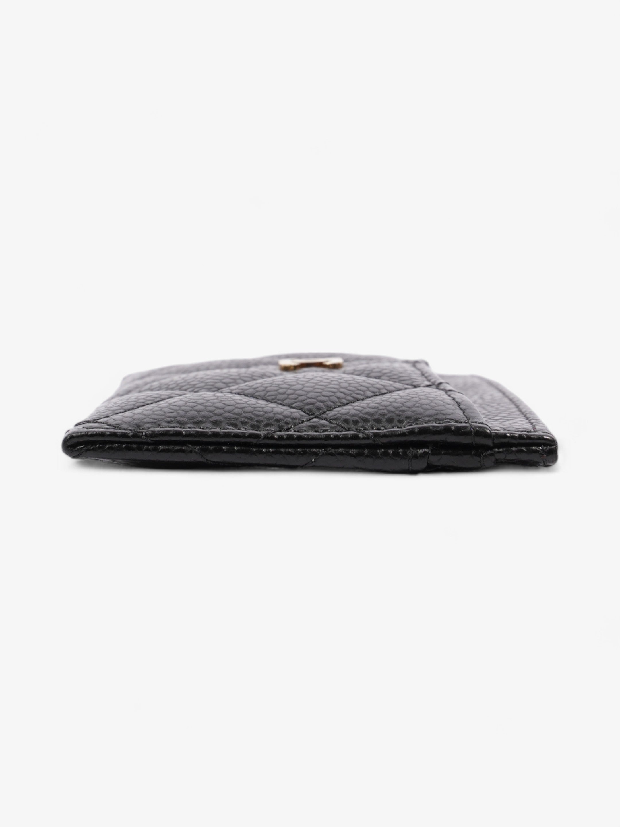 Chanel Classic  Holder Black Caviar Leather