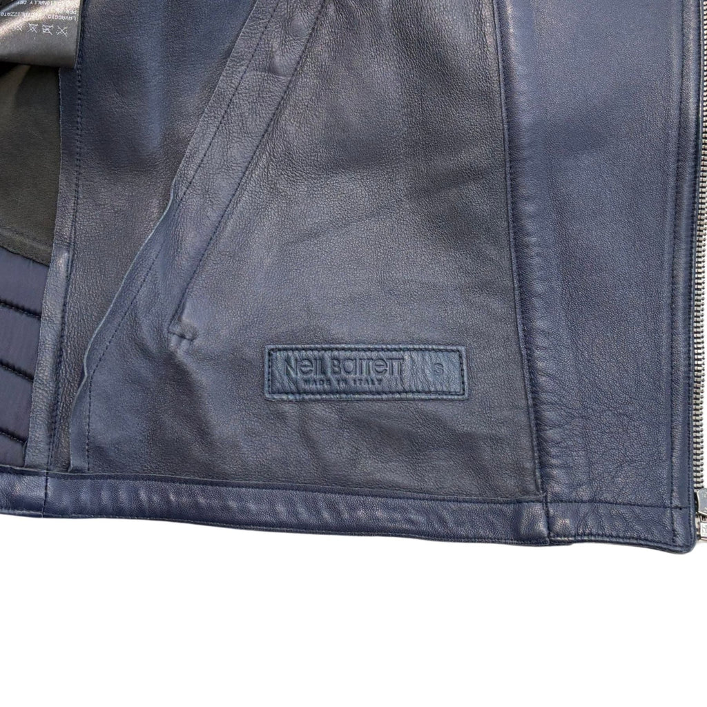 Neil Barrett Leather Jacket - Men's S