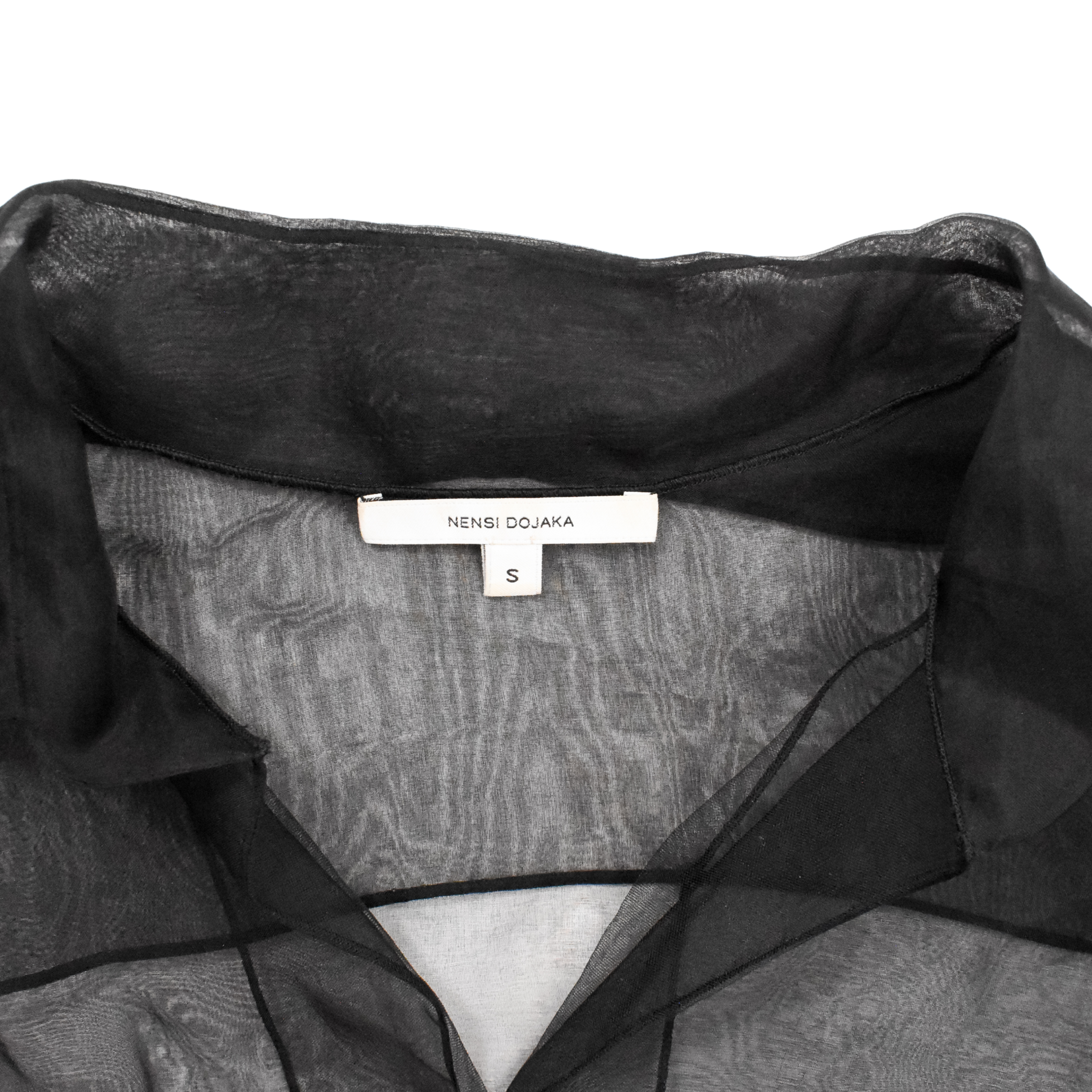 Nensi Dojaka Sheer Blouse - Women's S