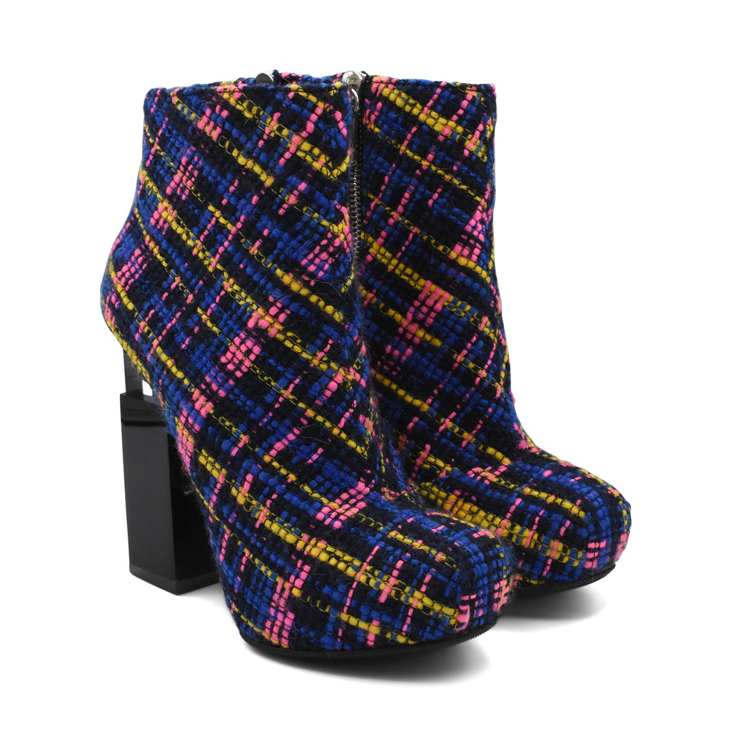 Nicholas Kirkwood x Erdem Tweed Boots - Women's 36
