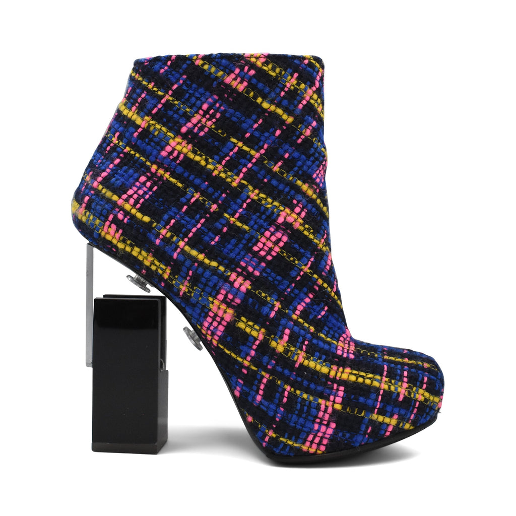 Nicholas Kirkwood x Erdem Tweed Boots - Women's 36