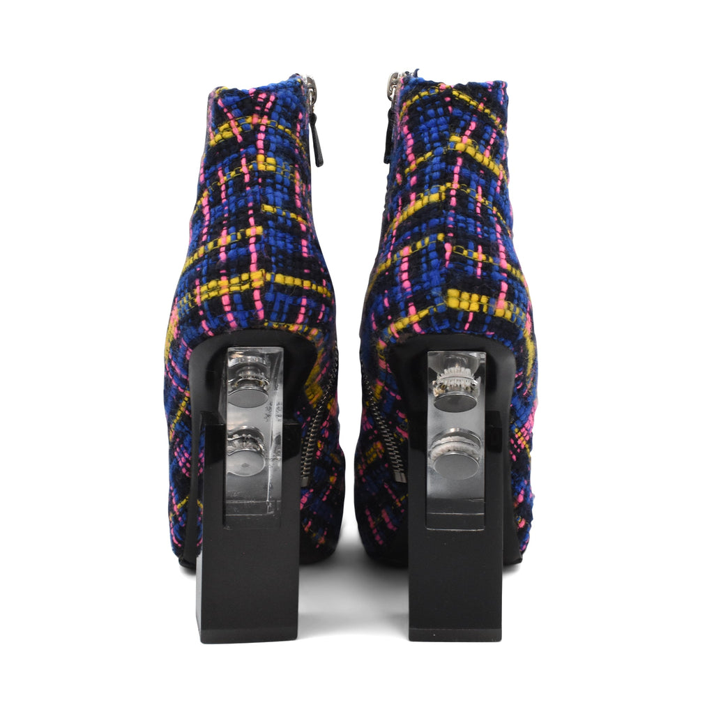 Nicholas Kirkwood x Erdem Tweed Boots - Women's 36