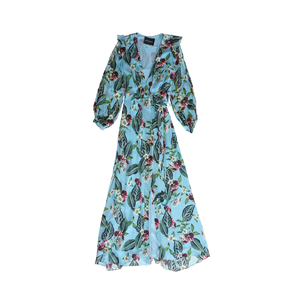 Nicholas 'Mayflower' Wrap Dress - Women's 6