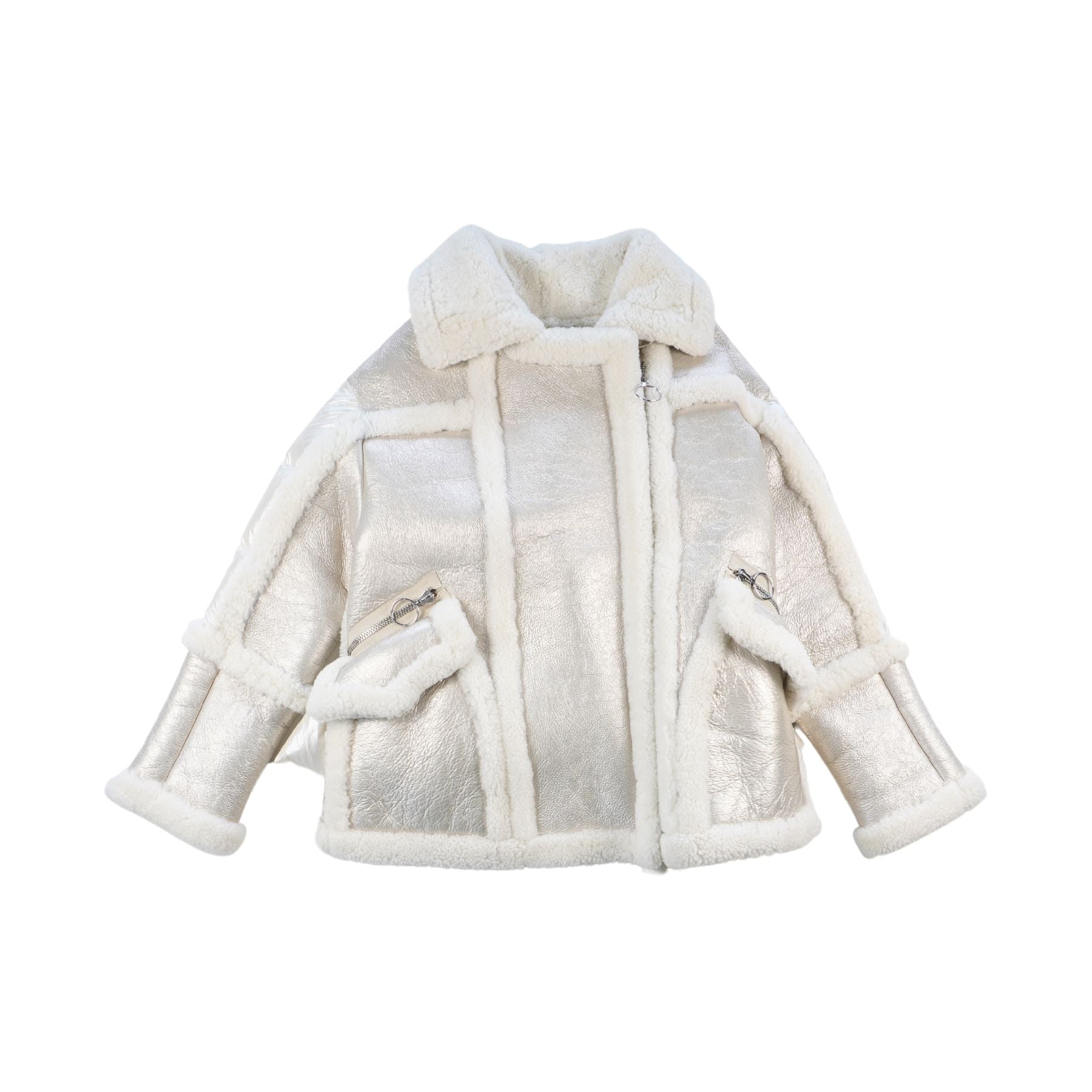 Nicole Benisti 'Montaigne' Aviator Jacket - Women's S