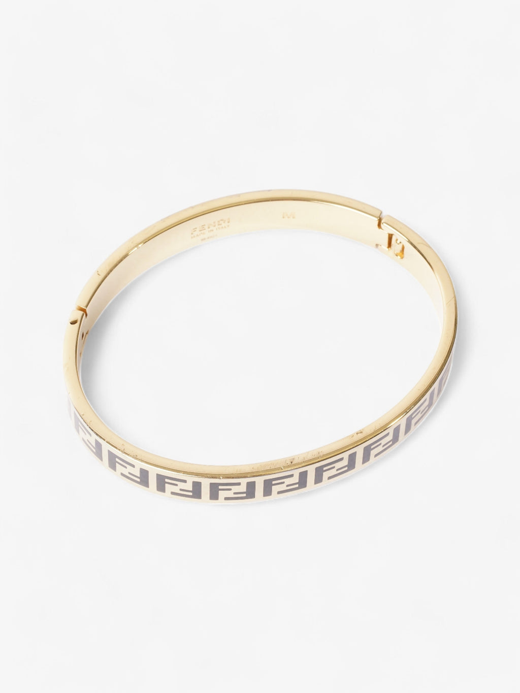 Fendi Forever Fendi Bracelet Gold / Black Base Metal Medium