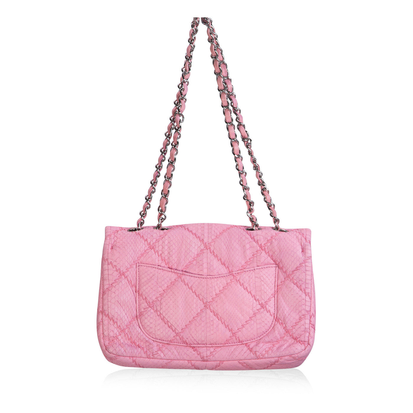 Chanel Classic Python Flap Bag