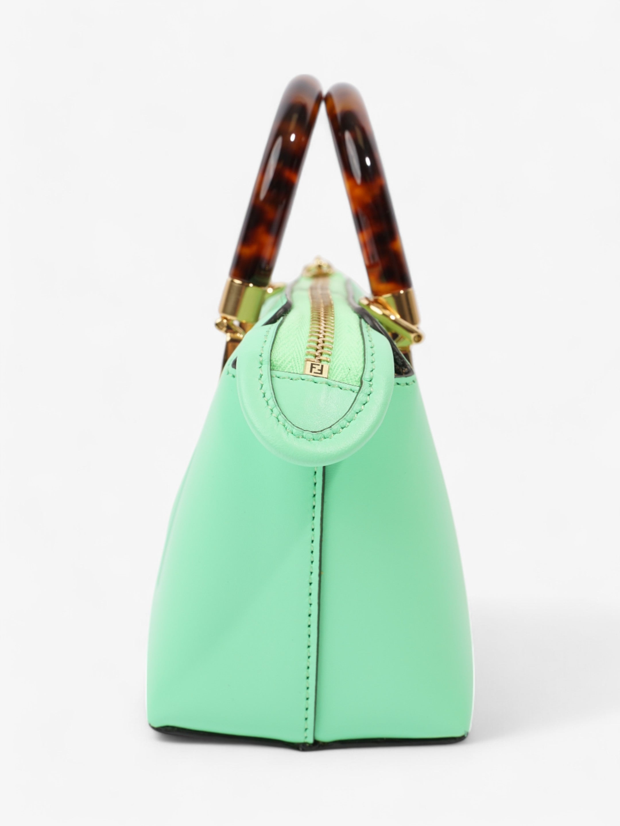 Fendi By The Way Edamame / Tortoise Leather Mini