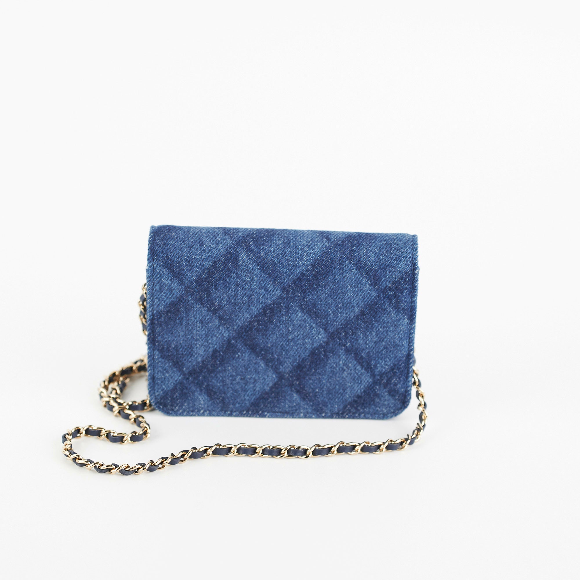 Chanel Mini Denim Belt Bag -Microchipped