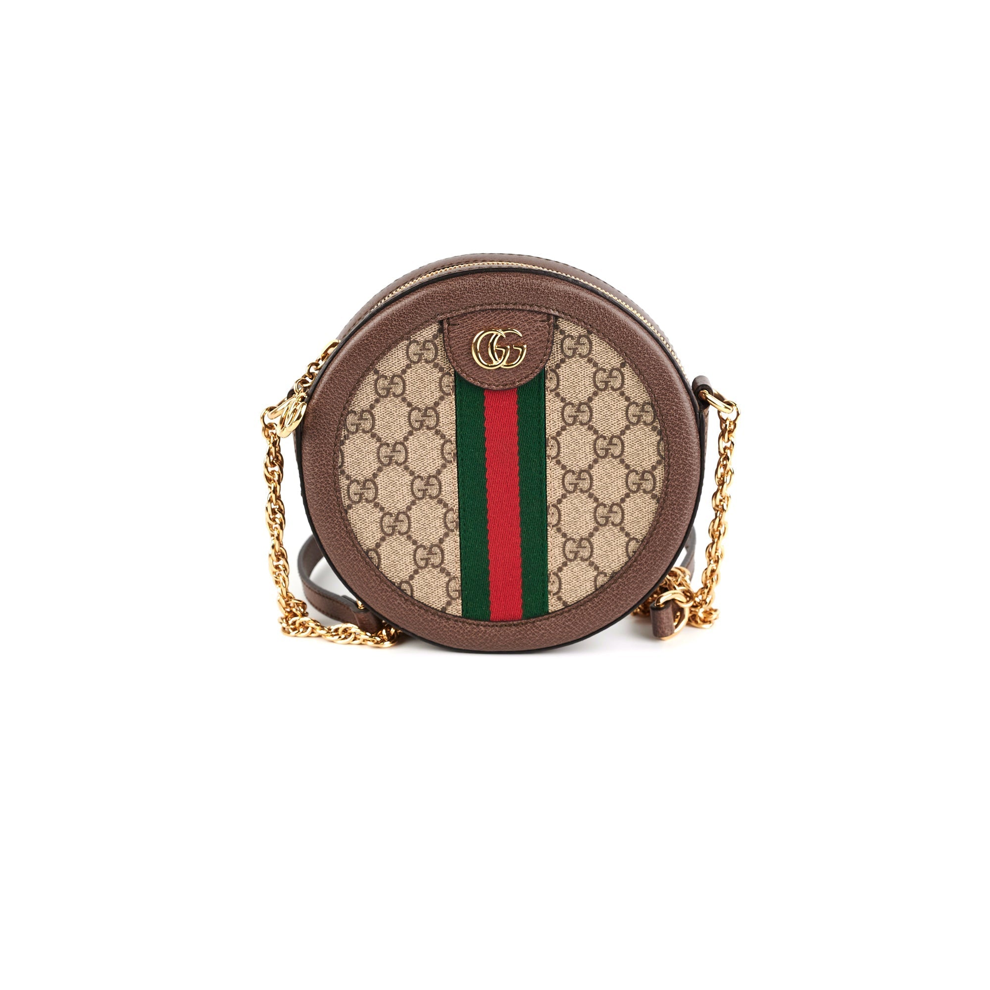 Gucci Ophidia GG Round Shoulder Bag