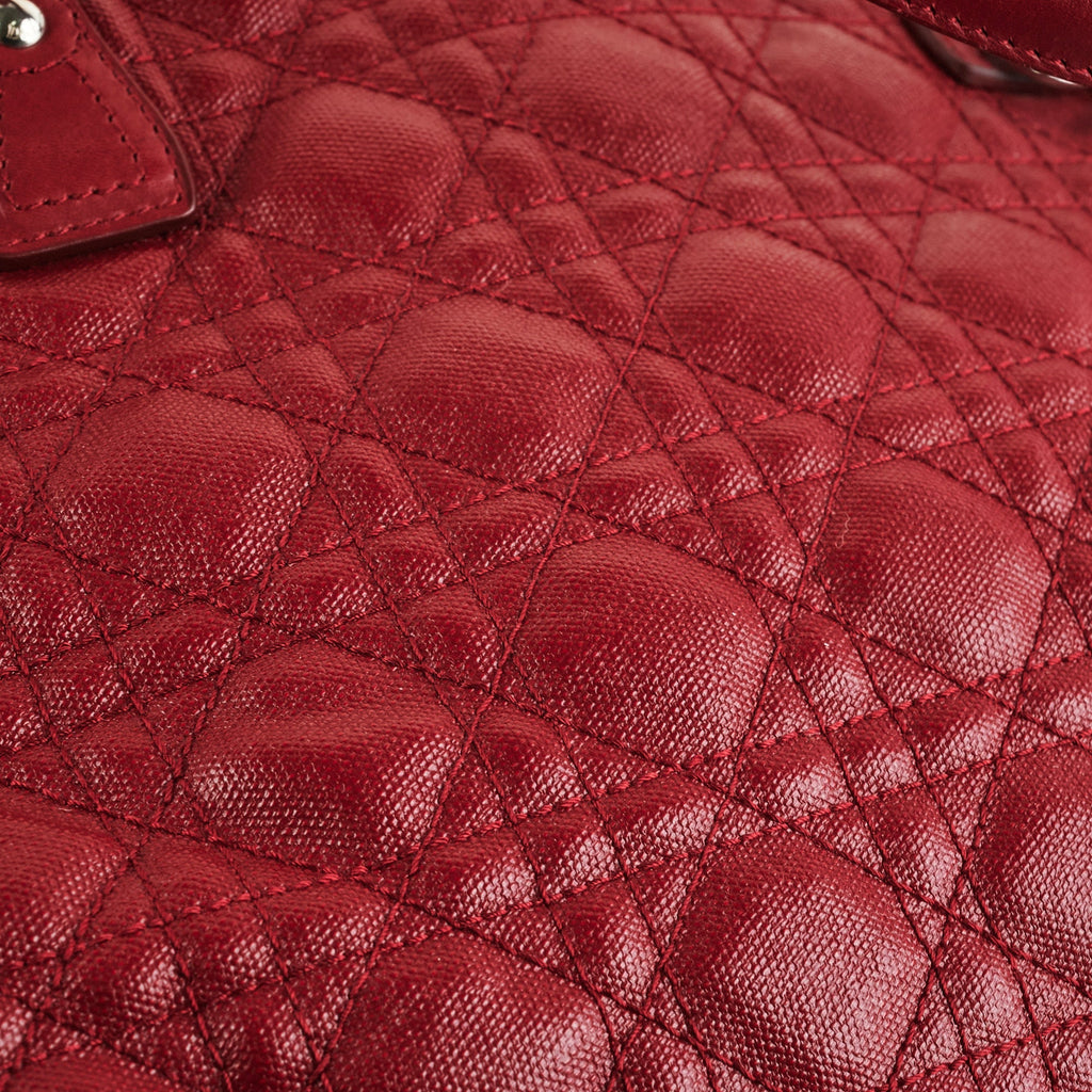 Christian Dior Burgundy Tote