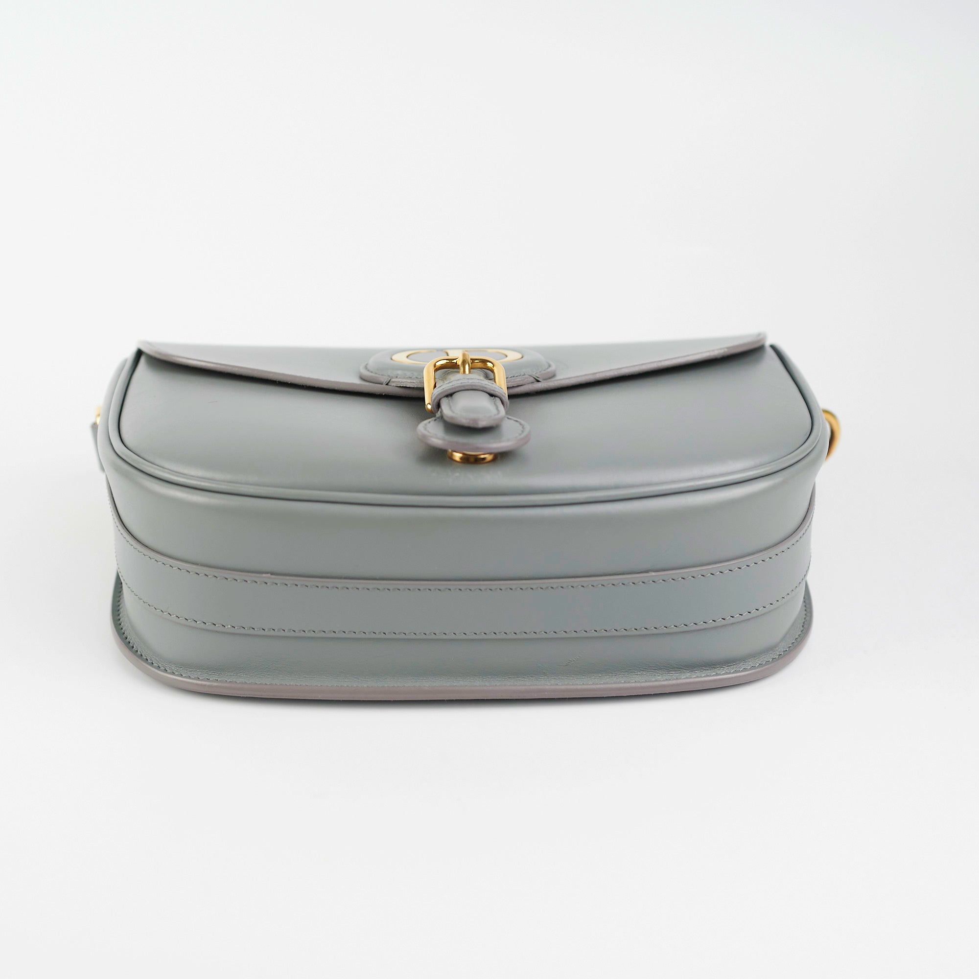 Christian Dior Medium Bobby Grey Calfskin Bag