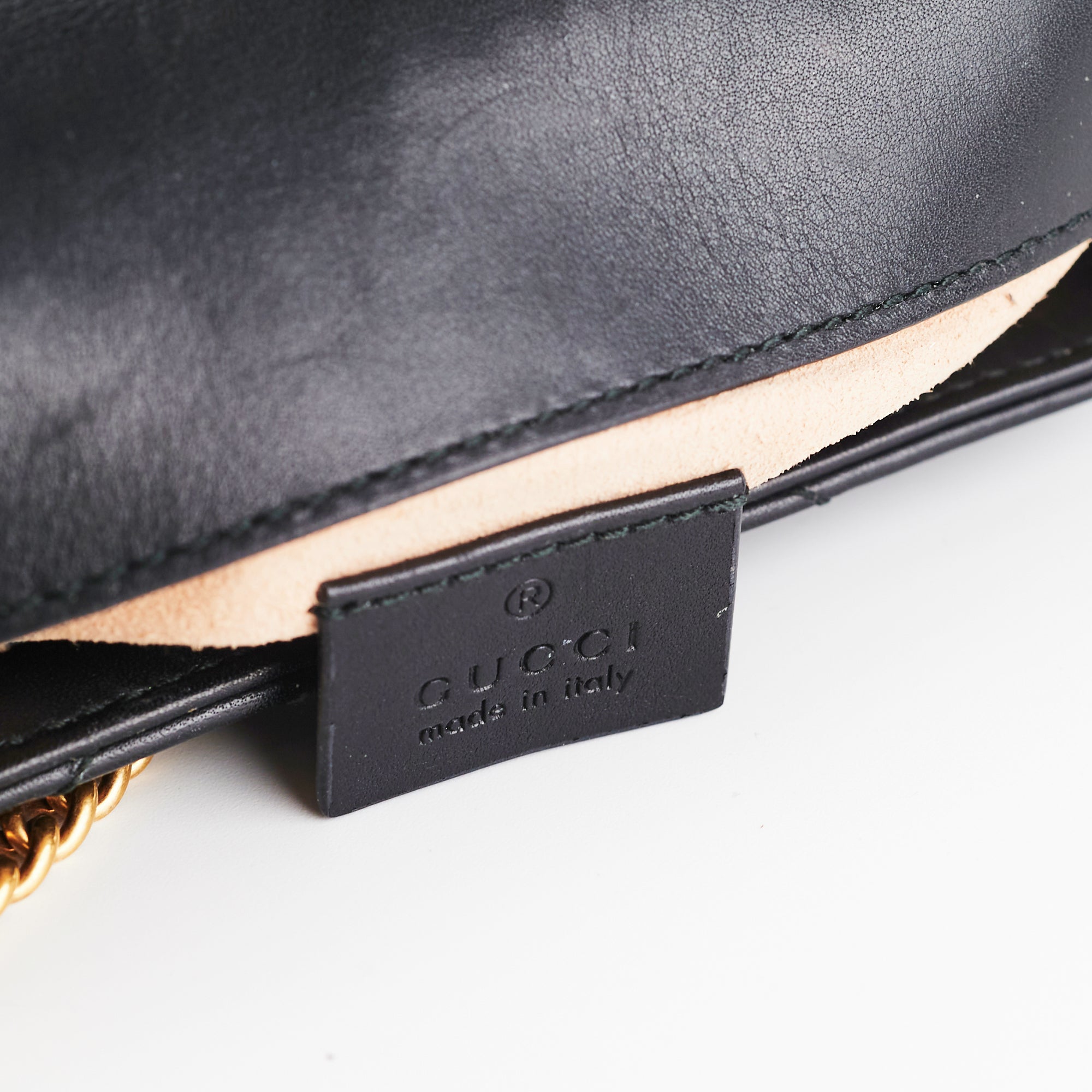 Gucci Supermini Marmont Black