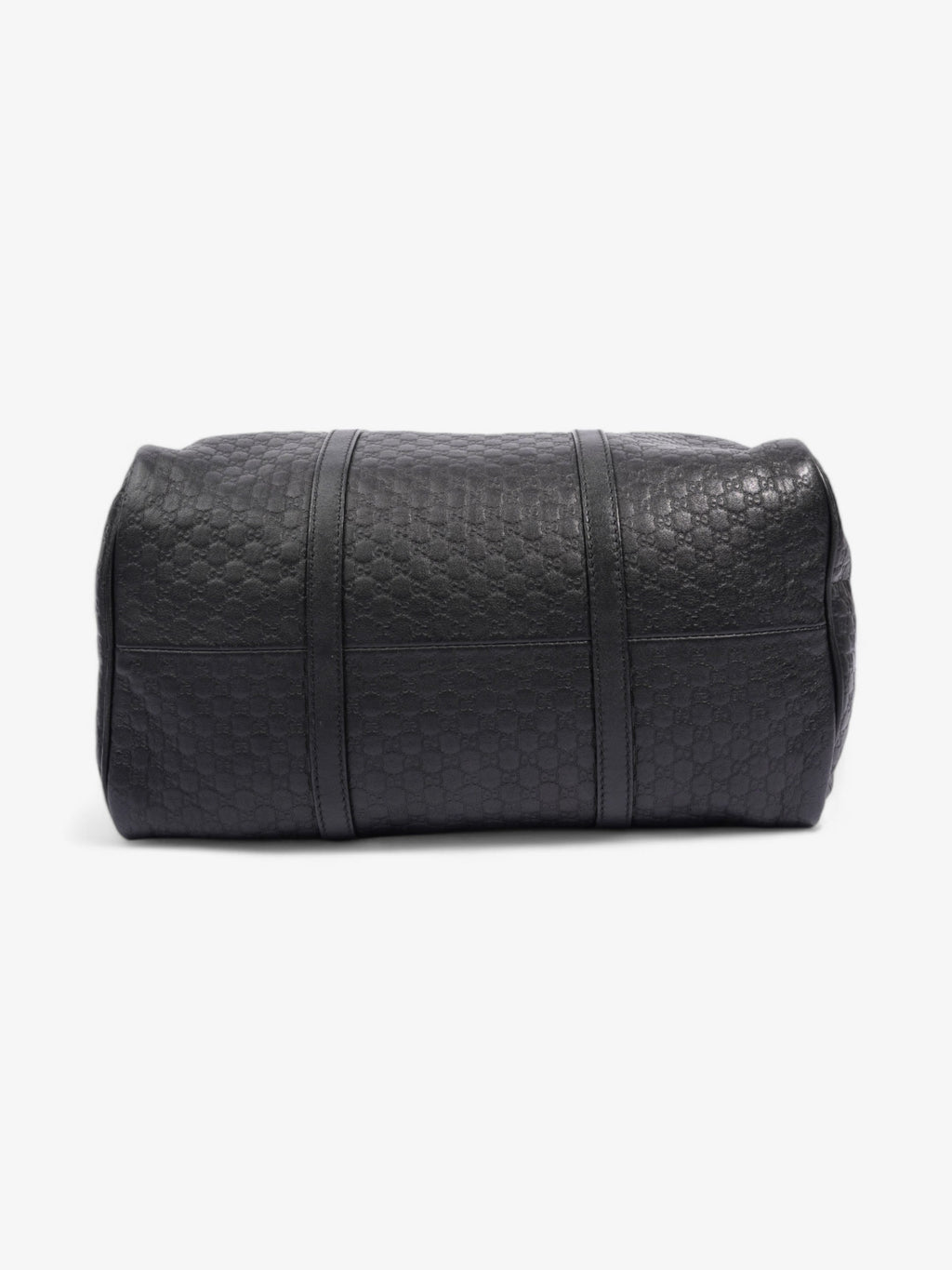 Gucci Boston Bag Microguccissima Black Leather