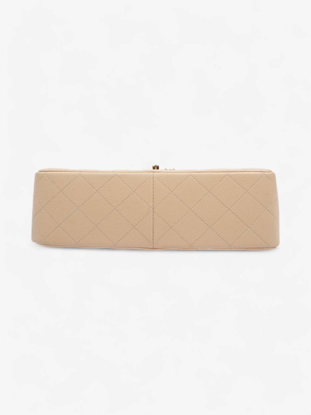 Chanel Classic Double Flap Nude Caviar Leather Jumbo