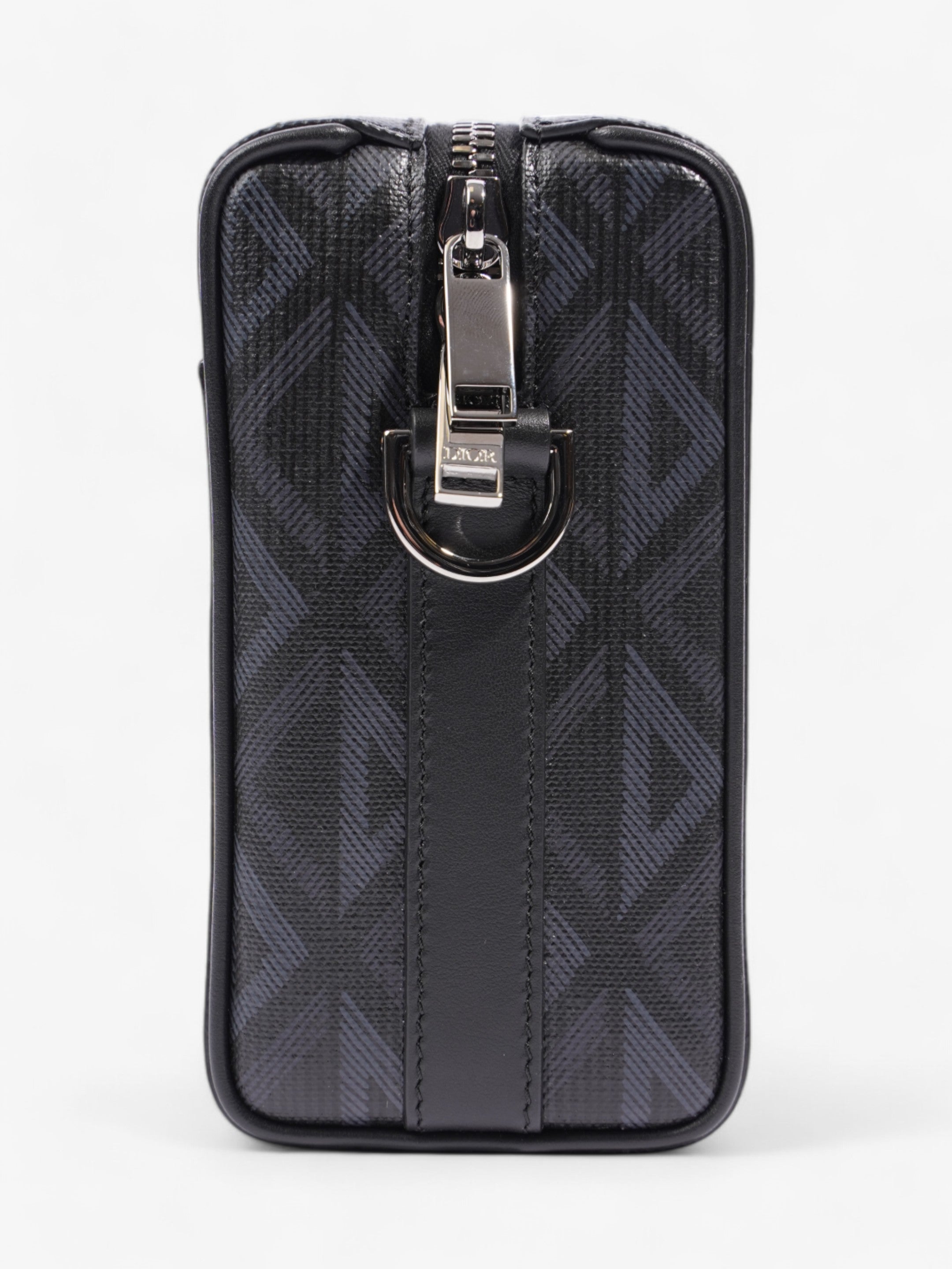 Christian Dior Lingot CD Diamond Bag Black / Navy Blue Canvas