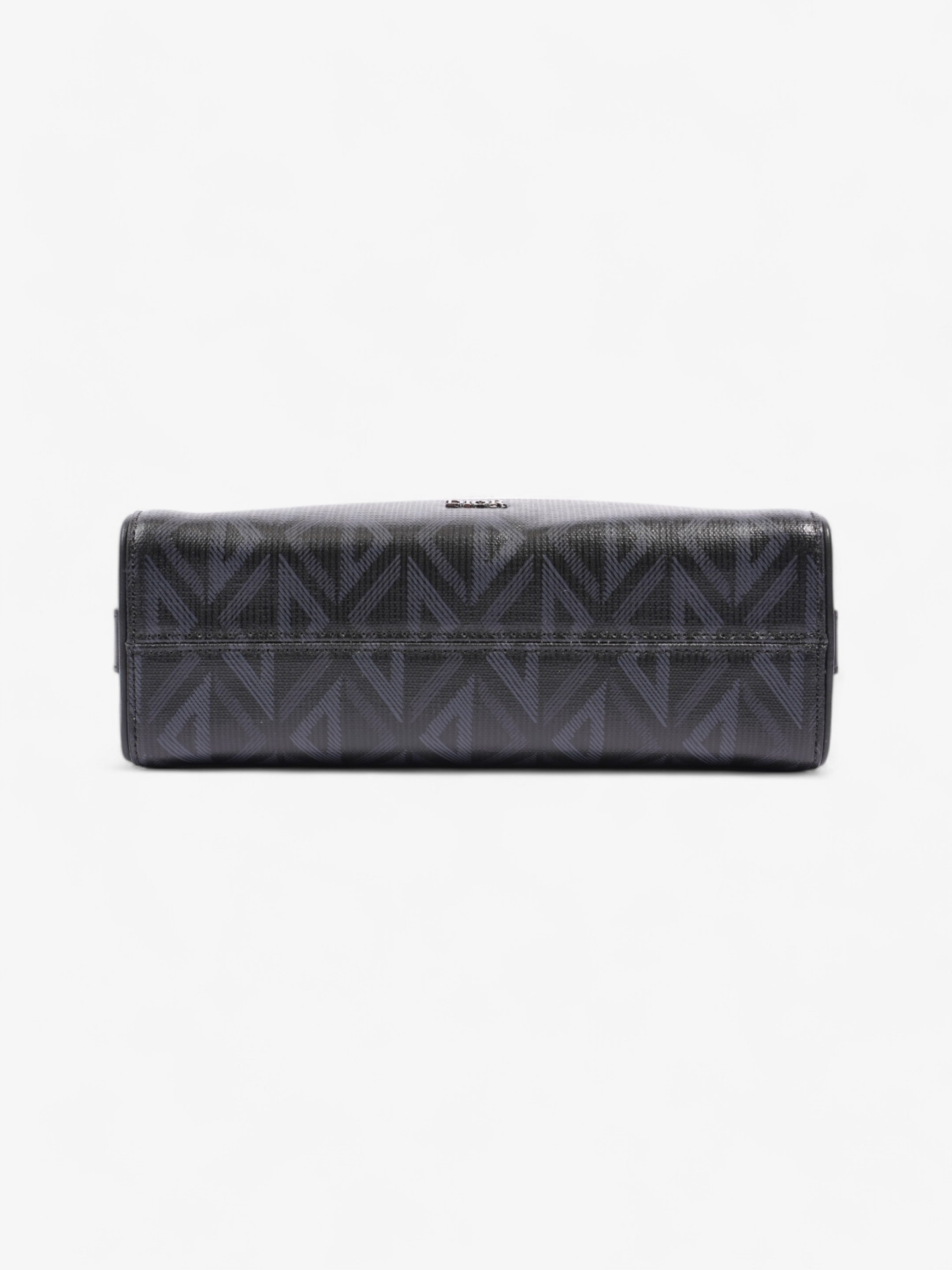 Christian Dior Lingot CD Diamond Bag Black / Navy Blue Canvas