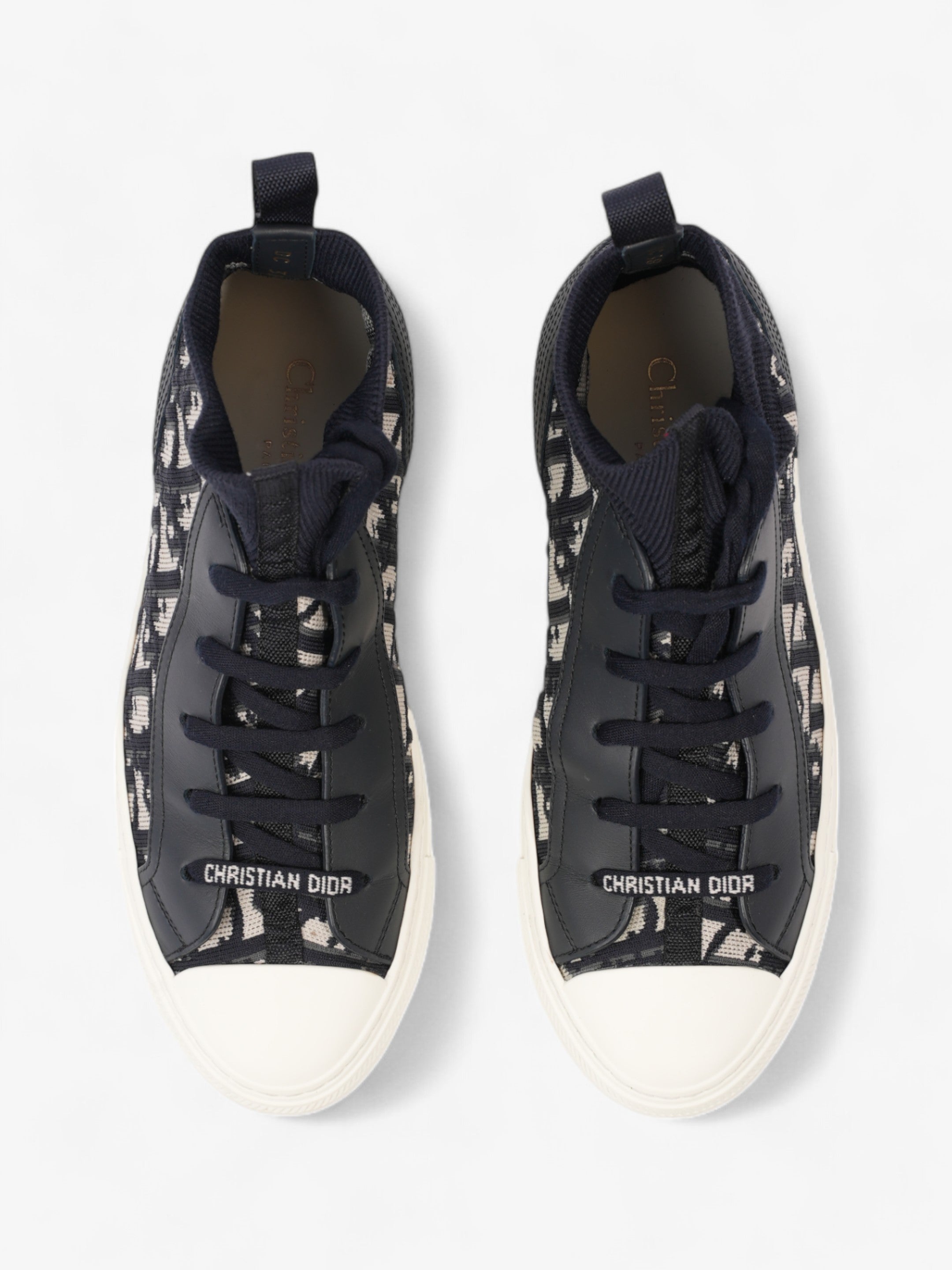 Christian Dior Walk 'n' Dior Deep Blue / White Canvas EU 38 UK 5
