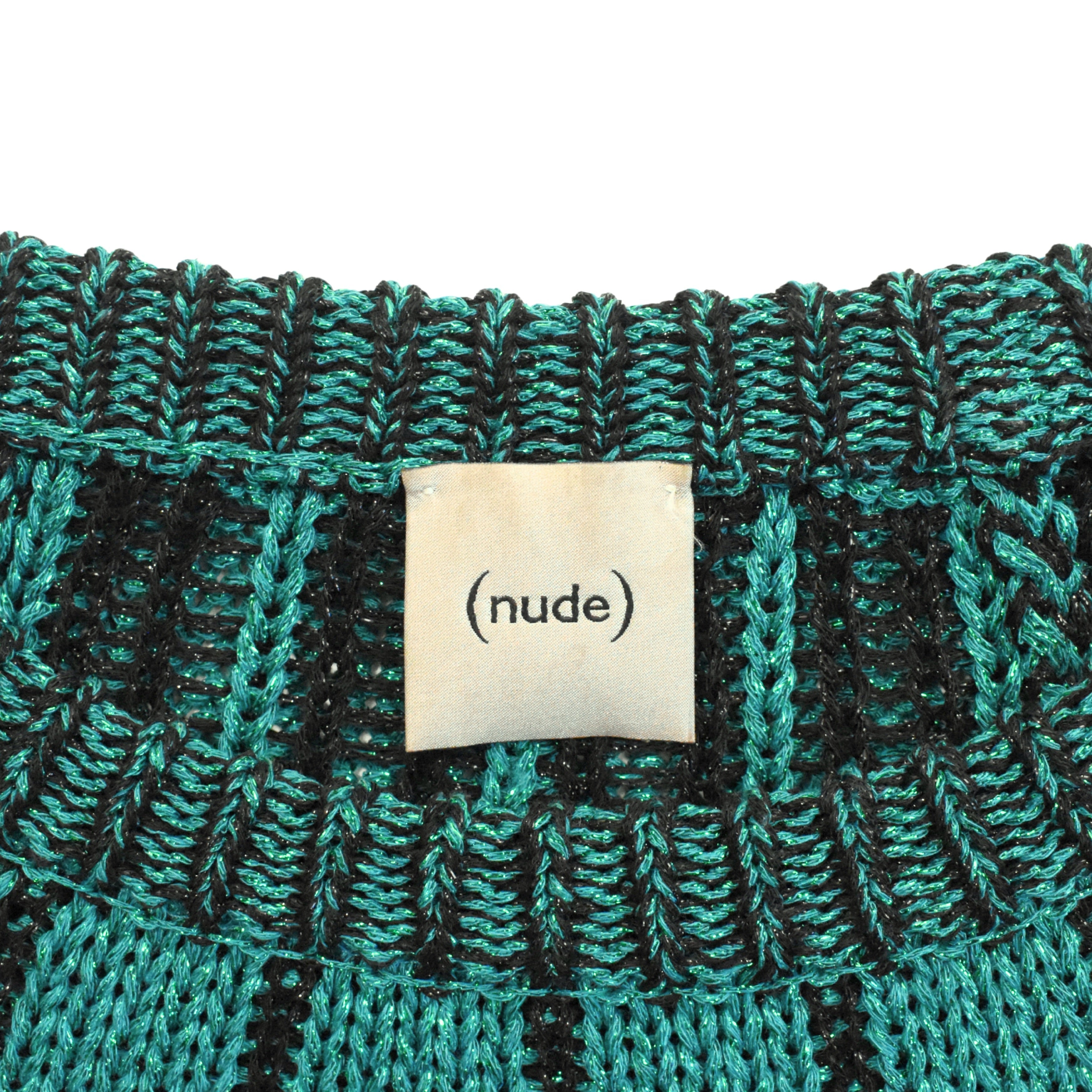 Nude Metallic Knit Sweater - Women's 40