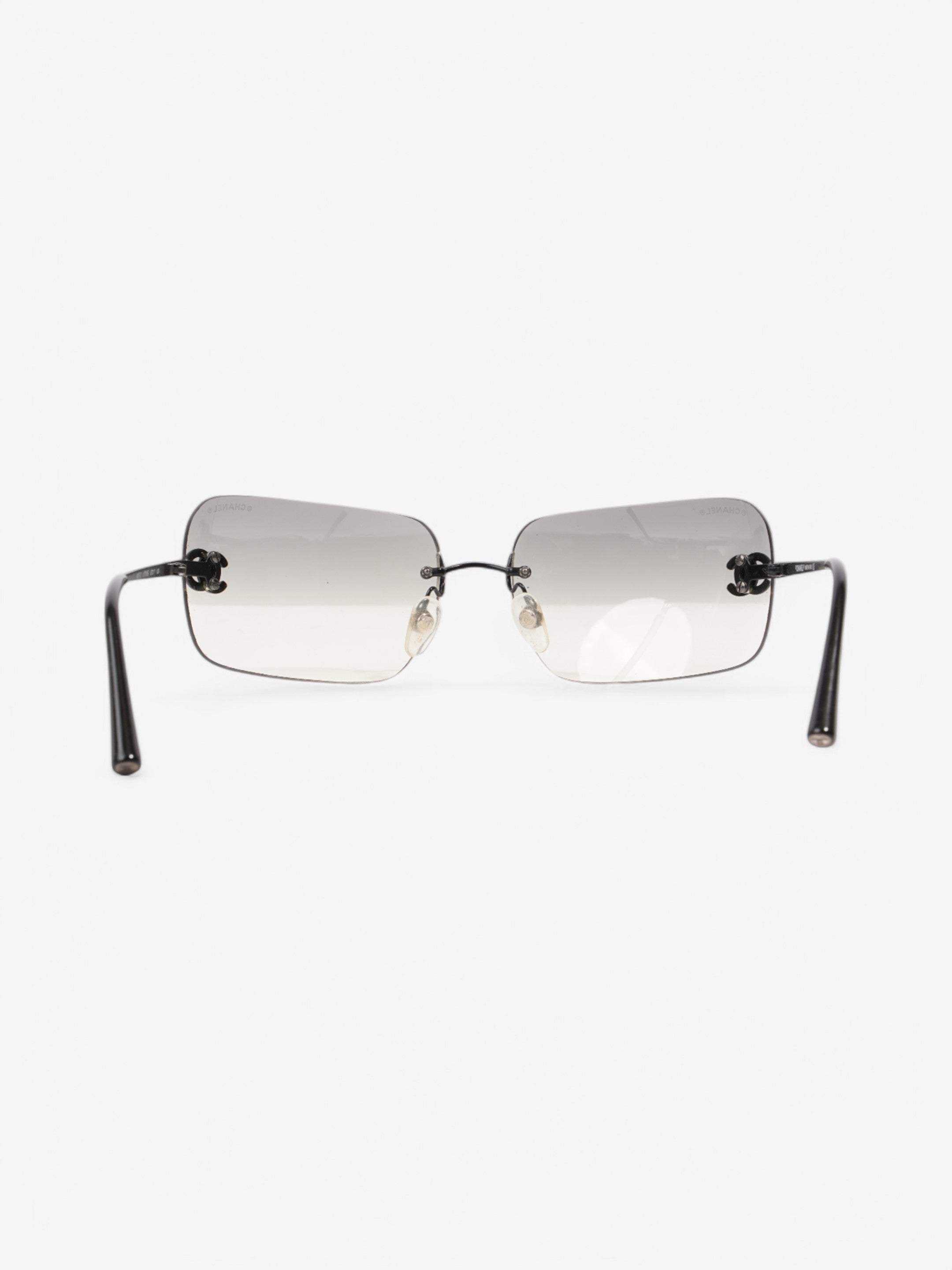 Chanel 4017-D Sunglasses Black Base Metal 120mm