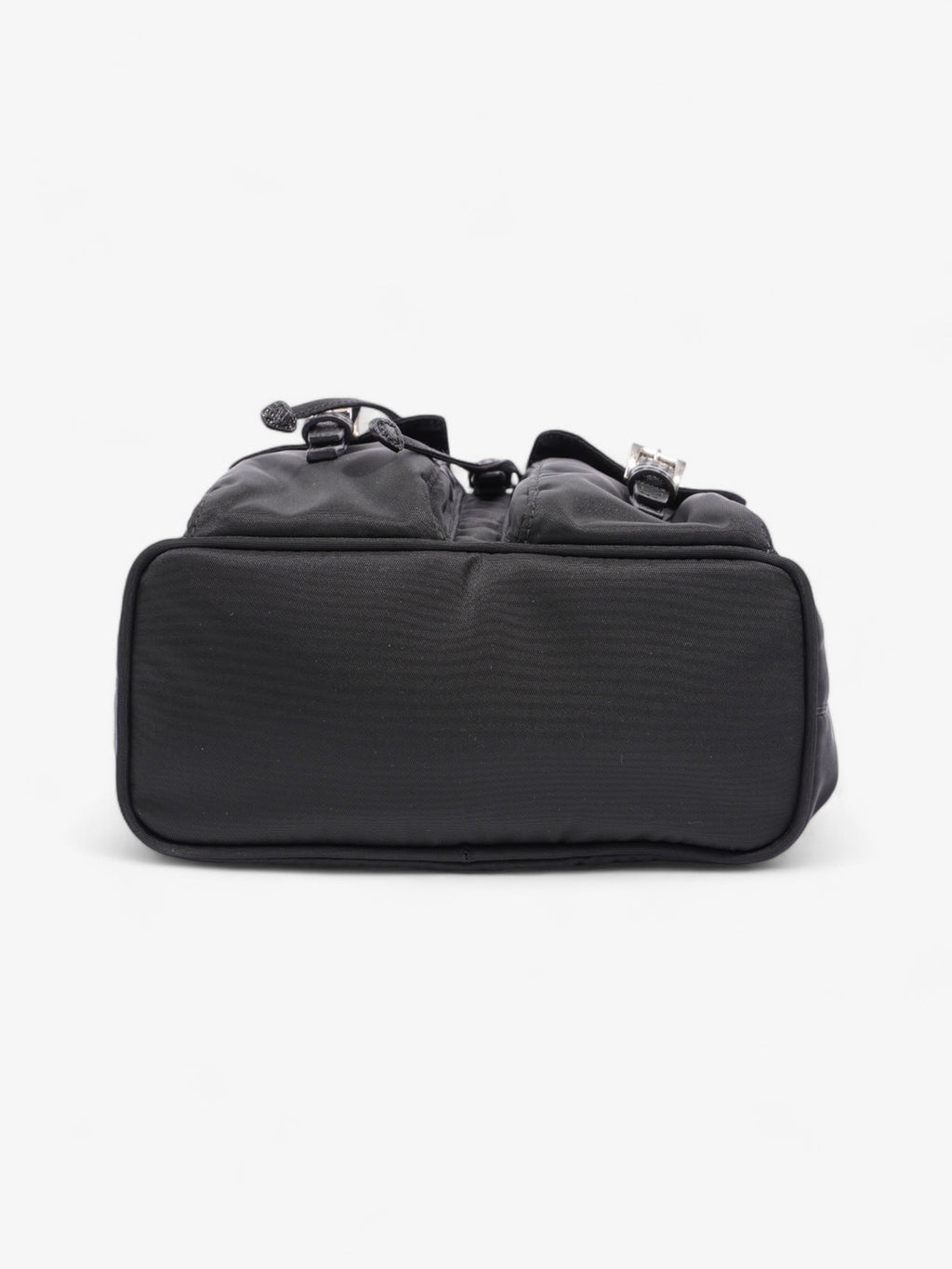 Prada Vela Backpack Black Nylon Mini