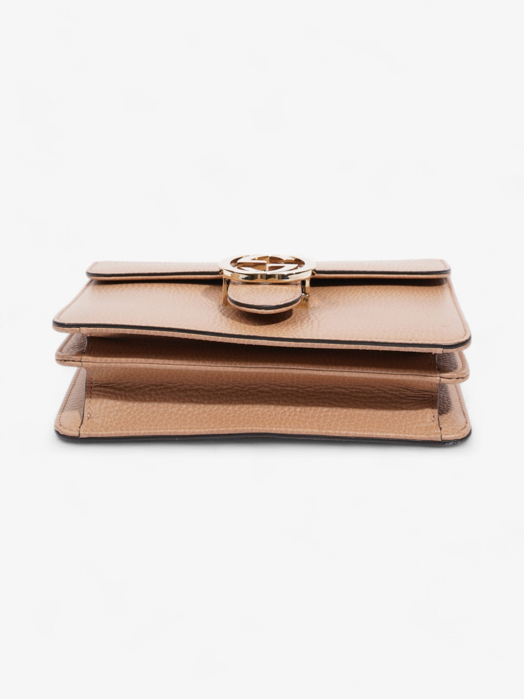 Gucci Interlocking G Chain Camel Leather