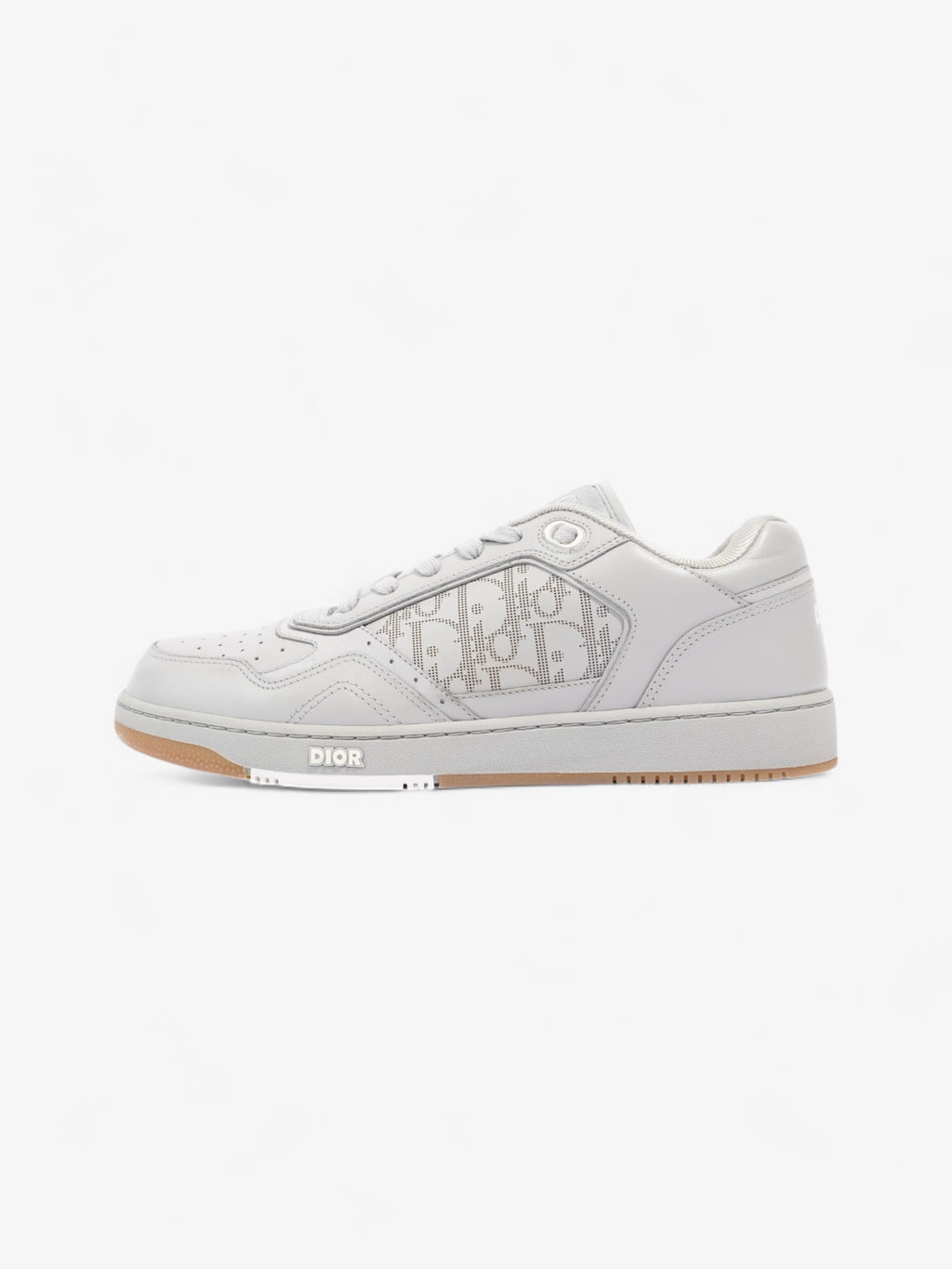 Christian Dior B27 Grey / White Leather EU 42 UK 8