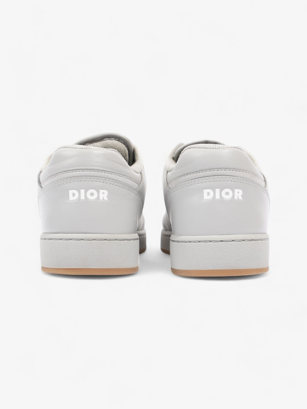 Christian Dior B27 Grey / White Leather EU 42 UK 8