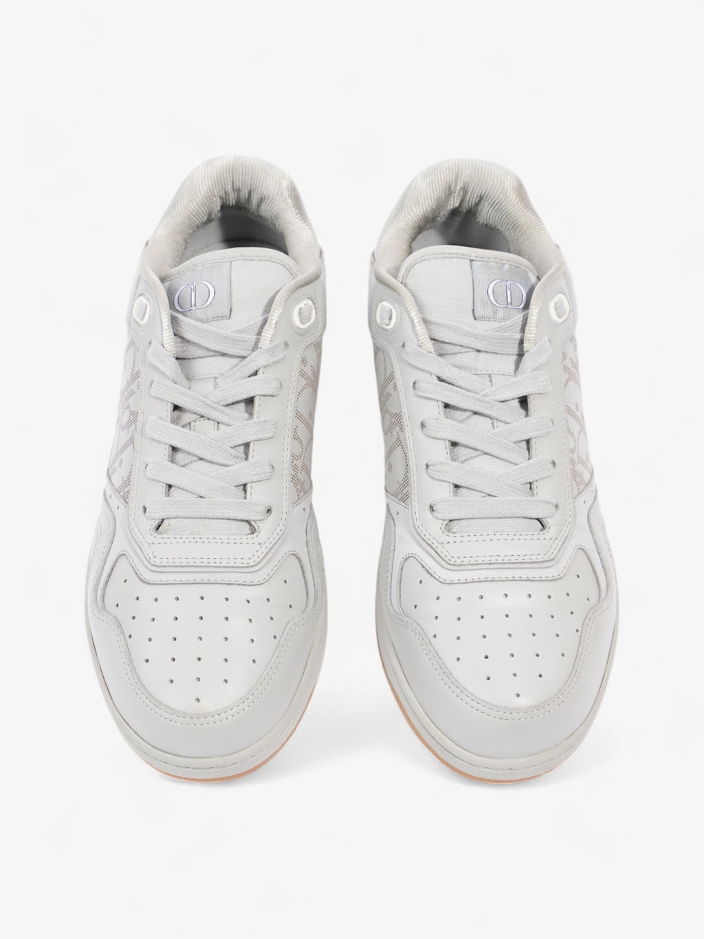 Christian Dior B27 Grey / White Leather EU 42 UK 8