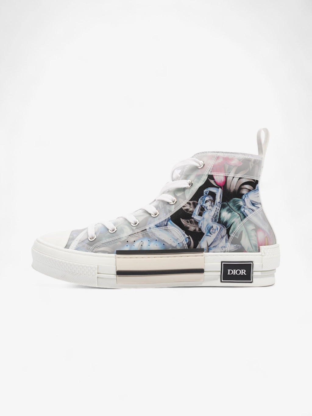 Christian Dior B23 High Sorayama Robot Multicoloured Canvas EU 42.5 UK 8.5
