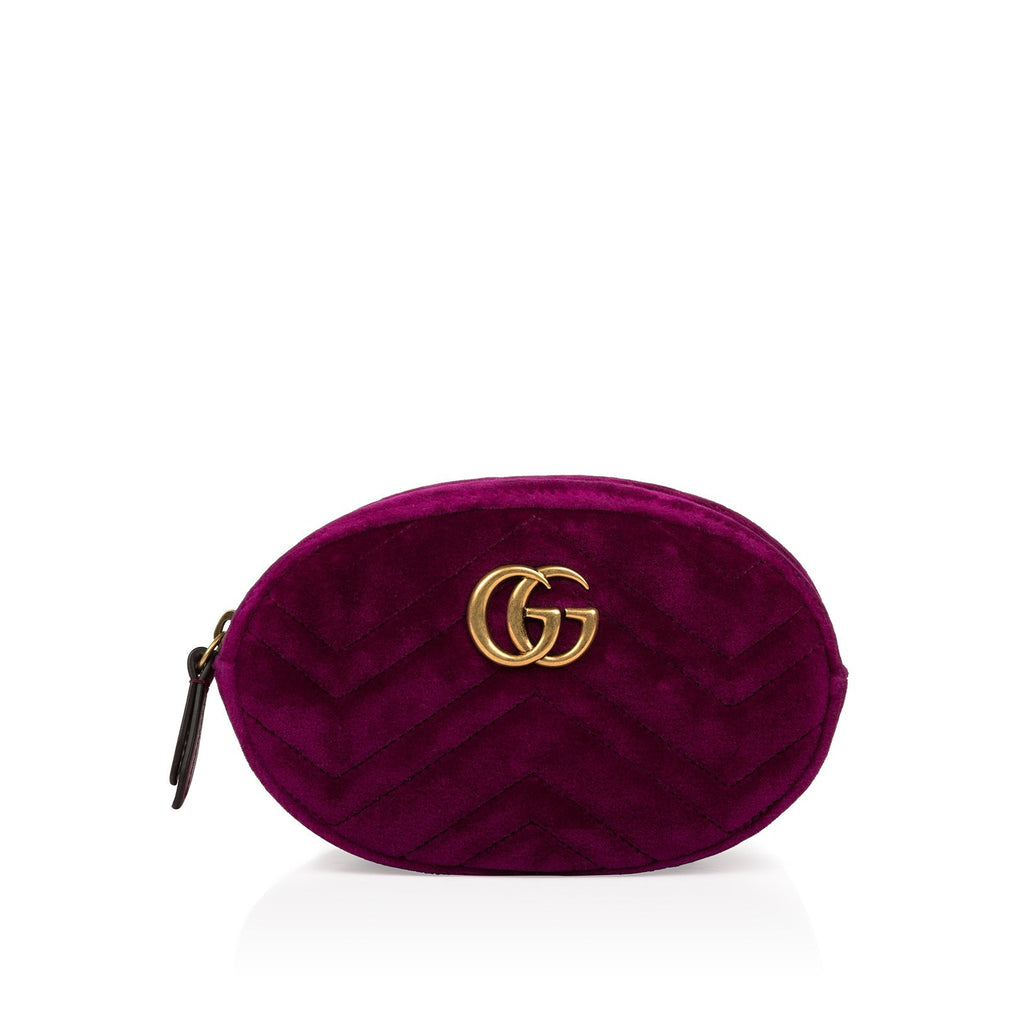 Gucci Gucci Marmont Belt Bag Fuchsia