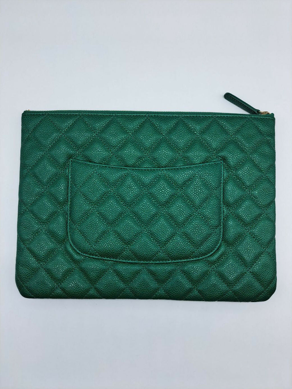 Chanel Quilted Caviar Case