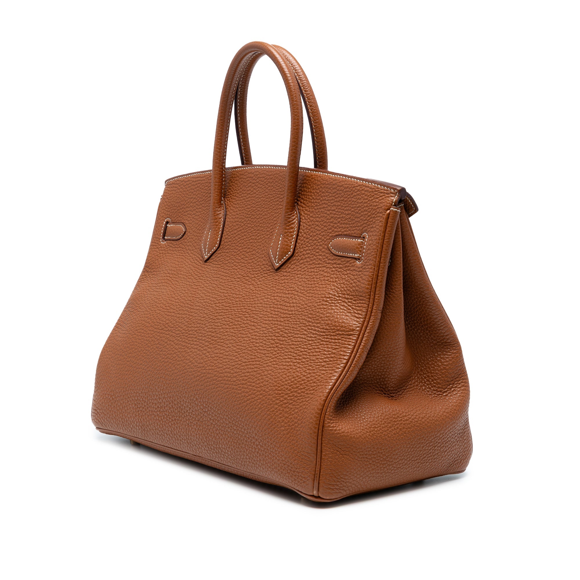 Birkin Handbag Brown Togo with Gold Hardware 35