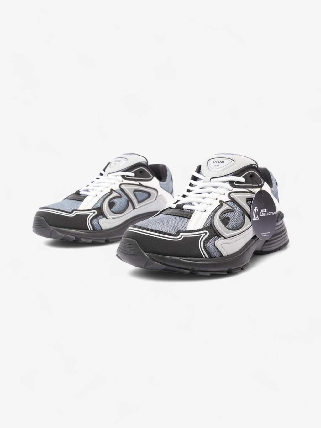 Christian Dior B30 Black / Blue / Grey Mesh EU 42 UK 8