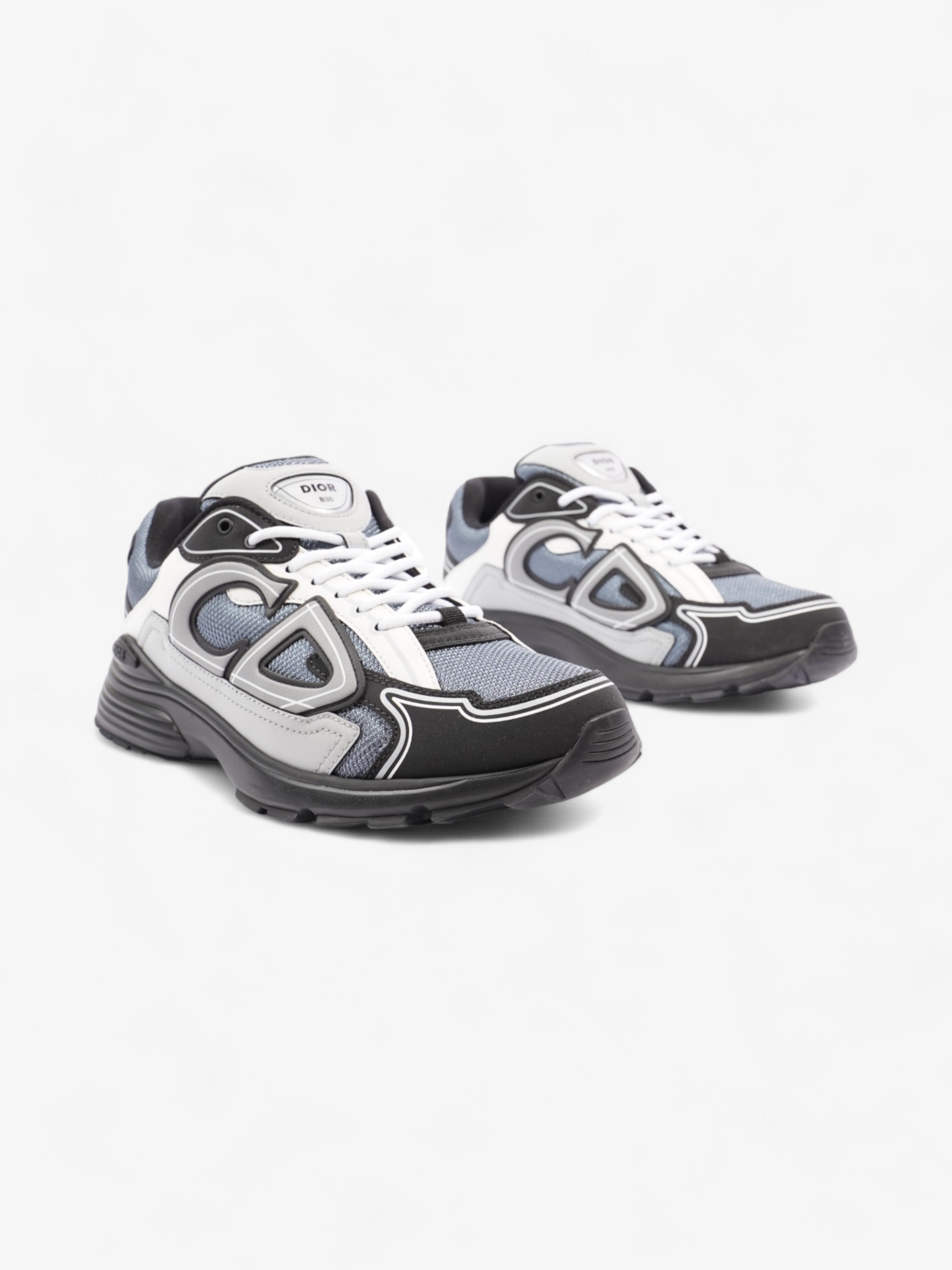 Christian Dior B30 Black / Blue / Grey Mesh EU 42 UK 8