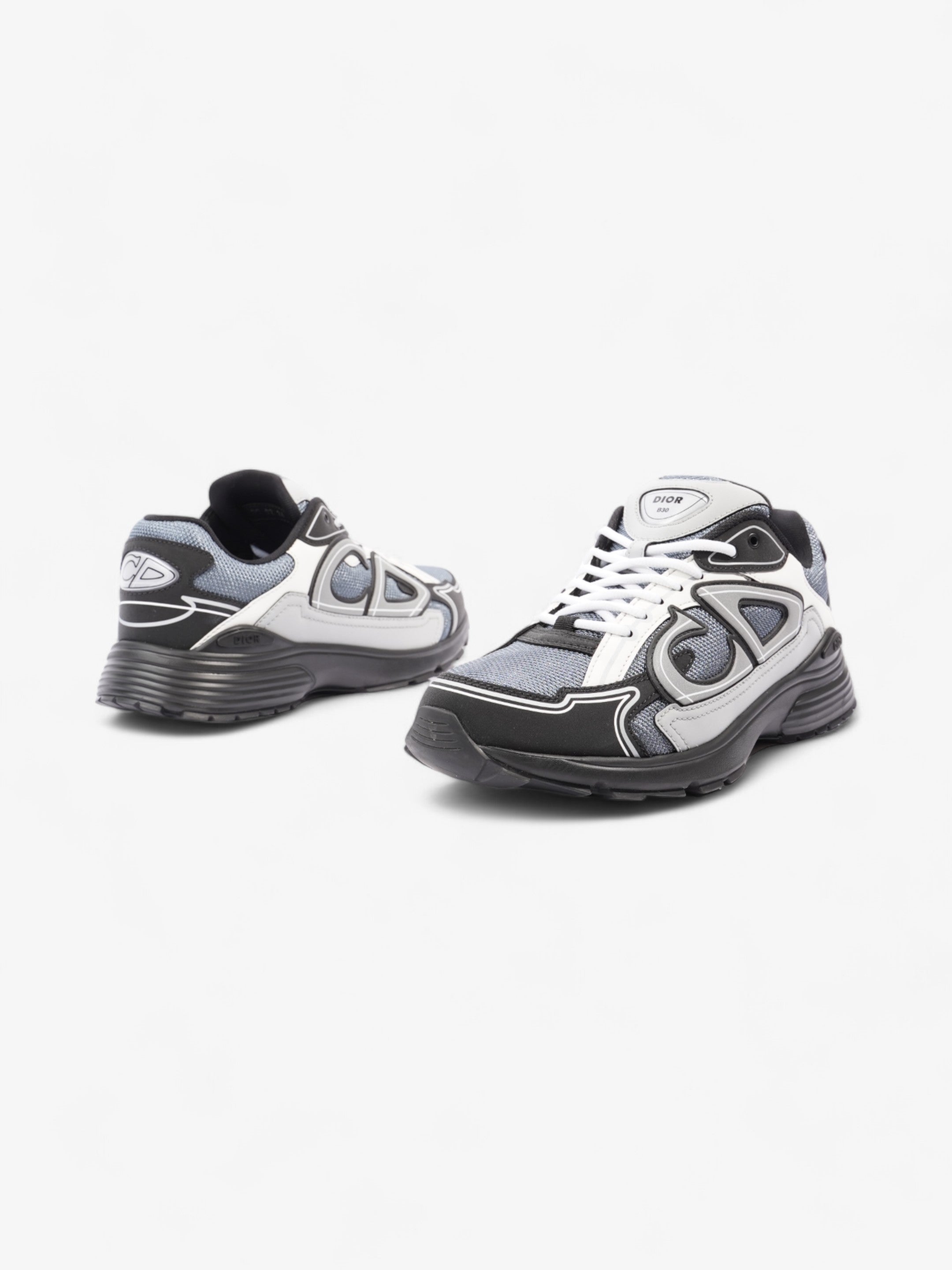 Christian Dior B30 Black / Blue / Grey Mesh EU 42 UK 8