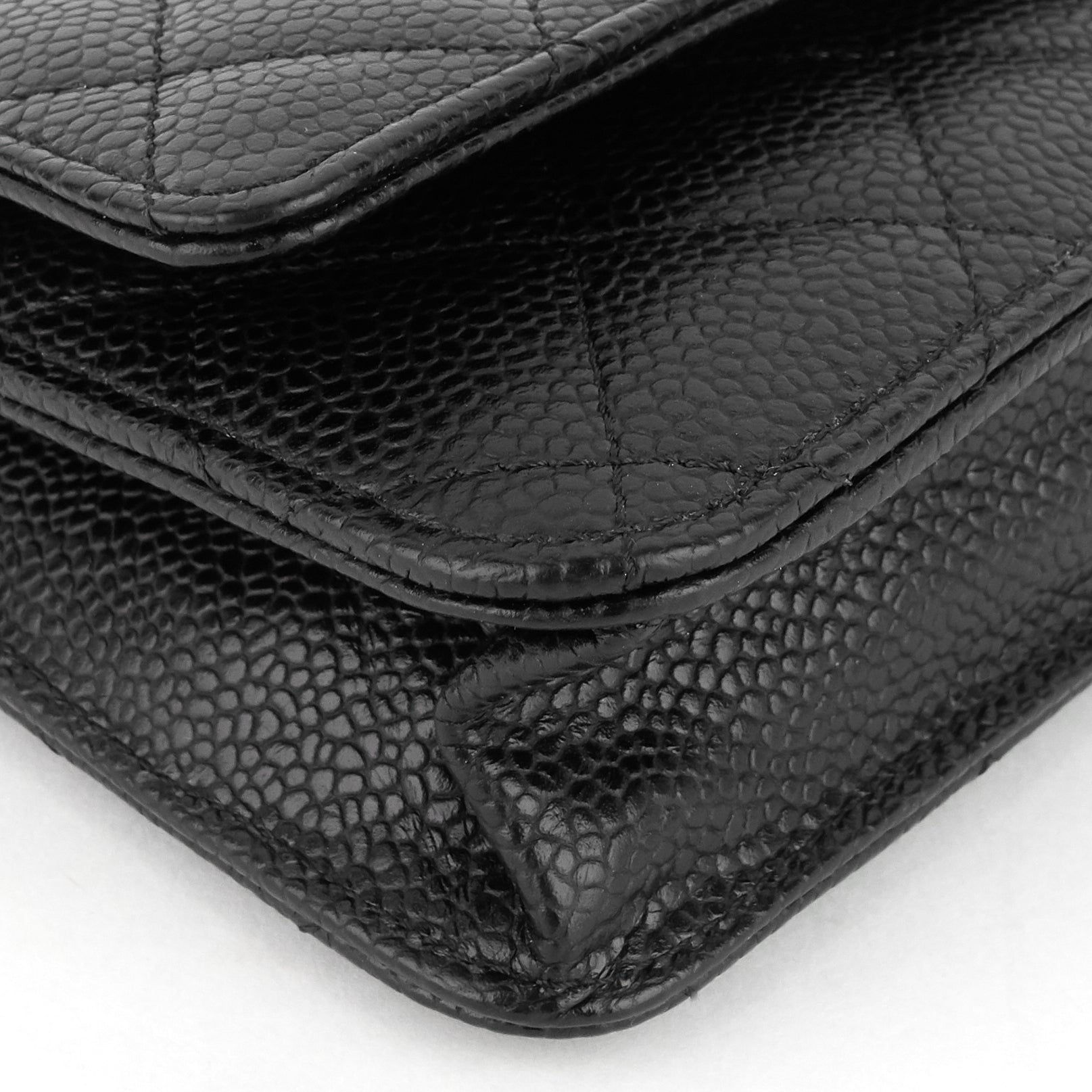 Chanel Wallet on Chain Caviar Leather Bag