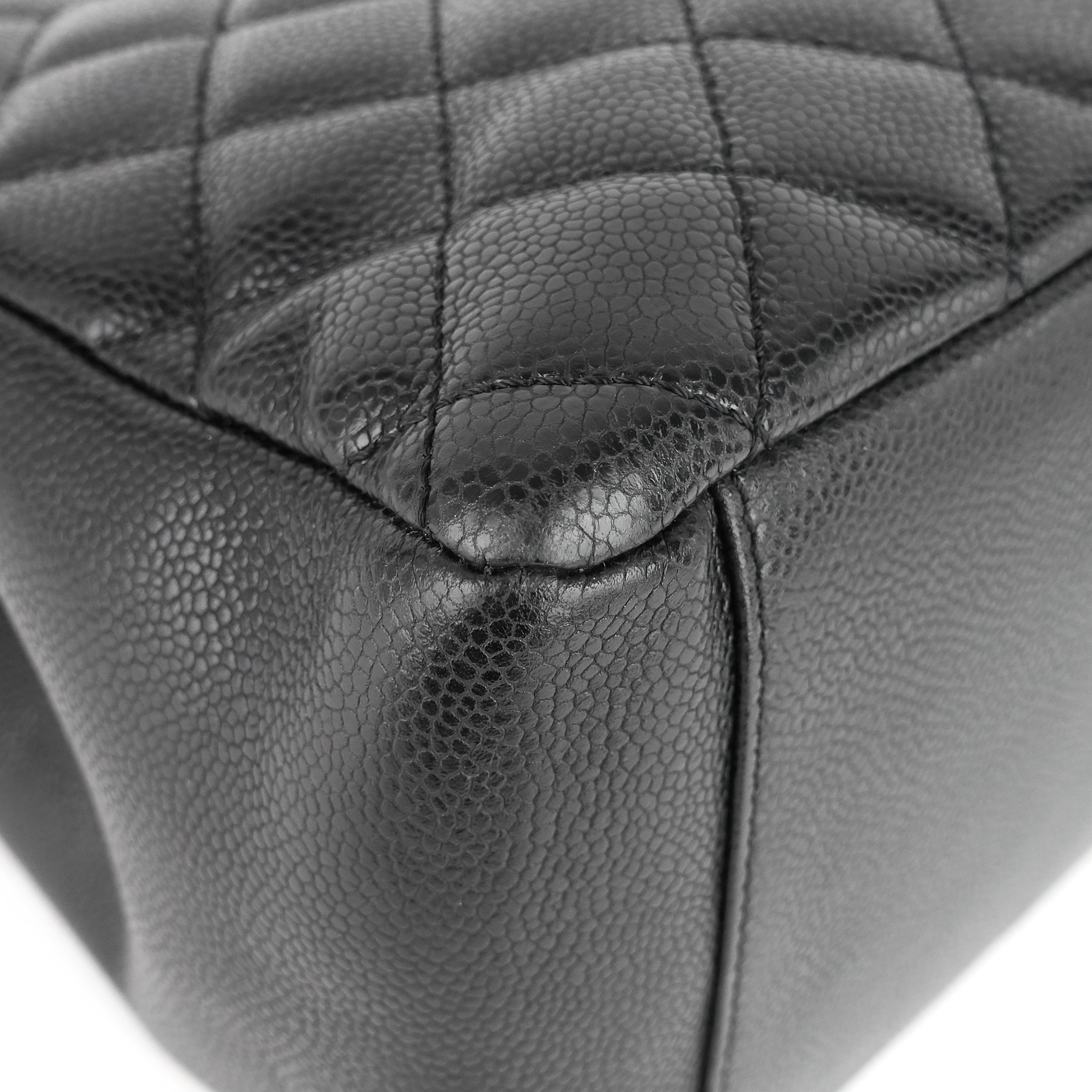 Chanel Grand Shopping Tote GST Caviar Leather Bag