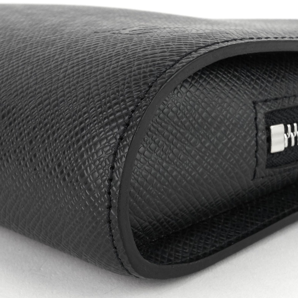 Louis Vuitto Bakail Taiga Leather Clutch Bag