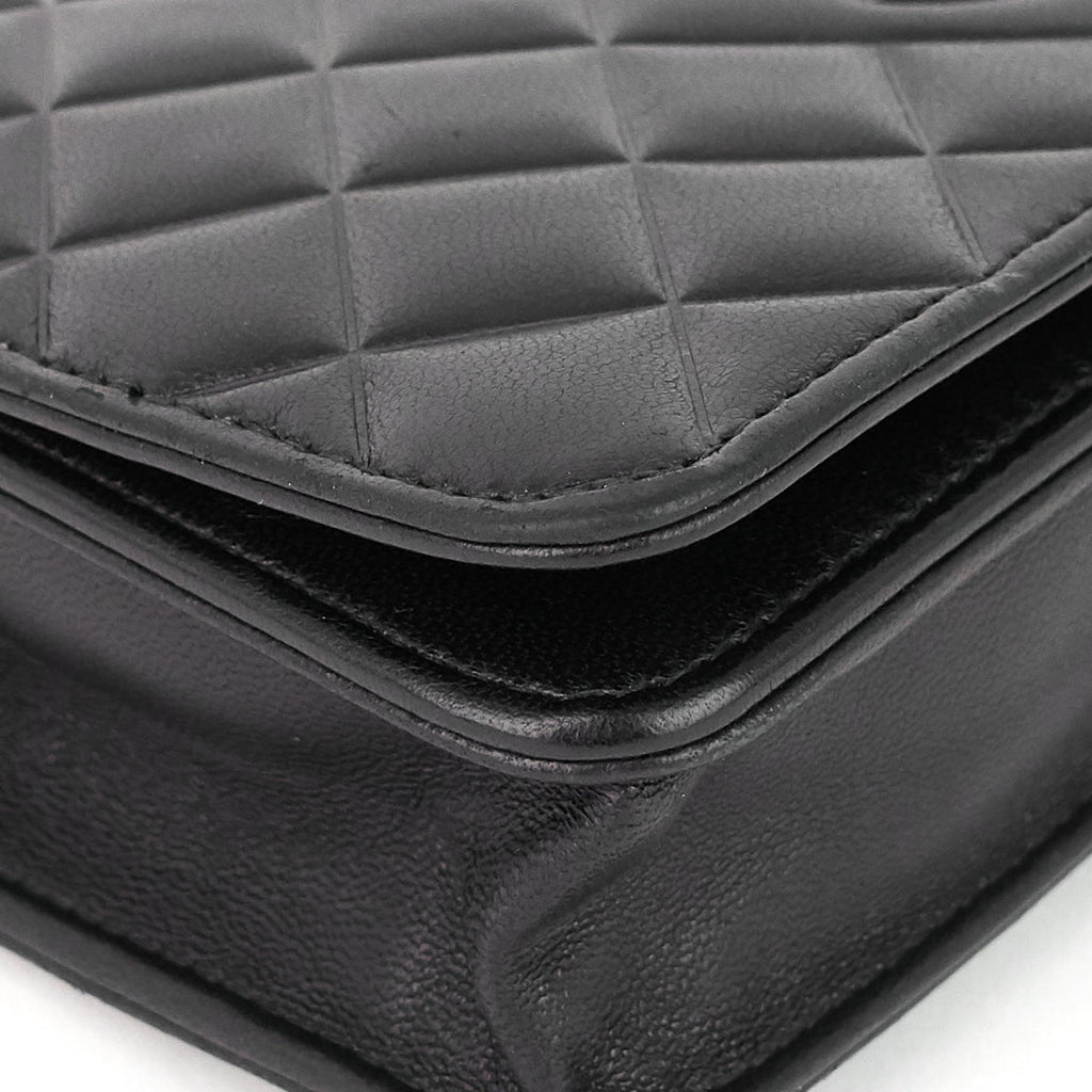 Chanel CC Timeless Lambskin Wallet on Chain WOC