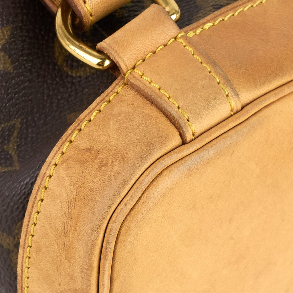 Louis Vuitto Montsouris MM Monogram Canvas Backpack Bag
