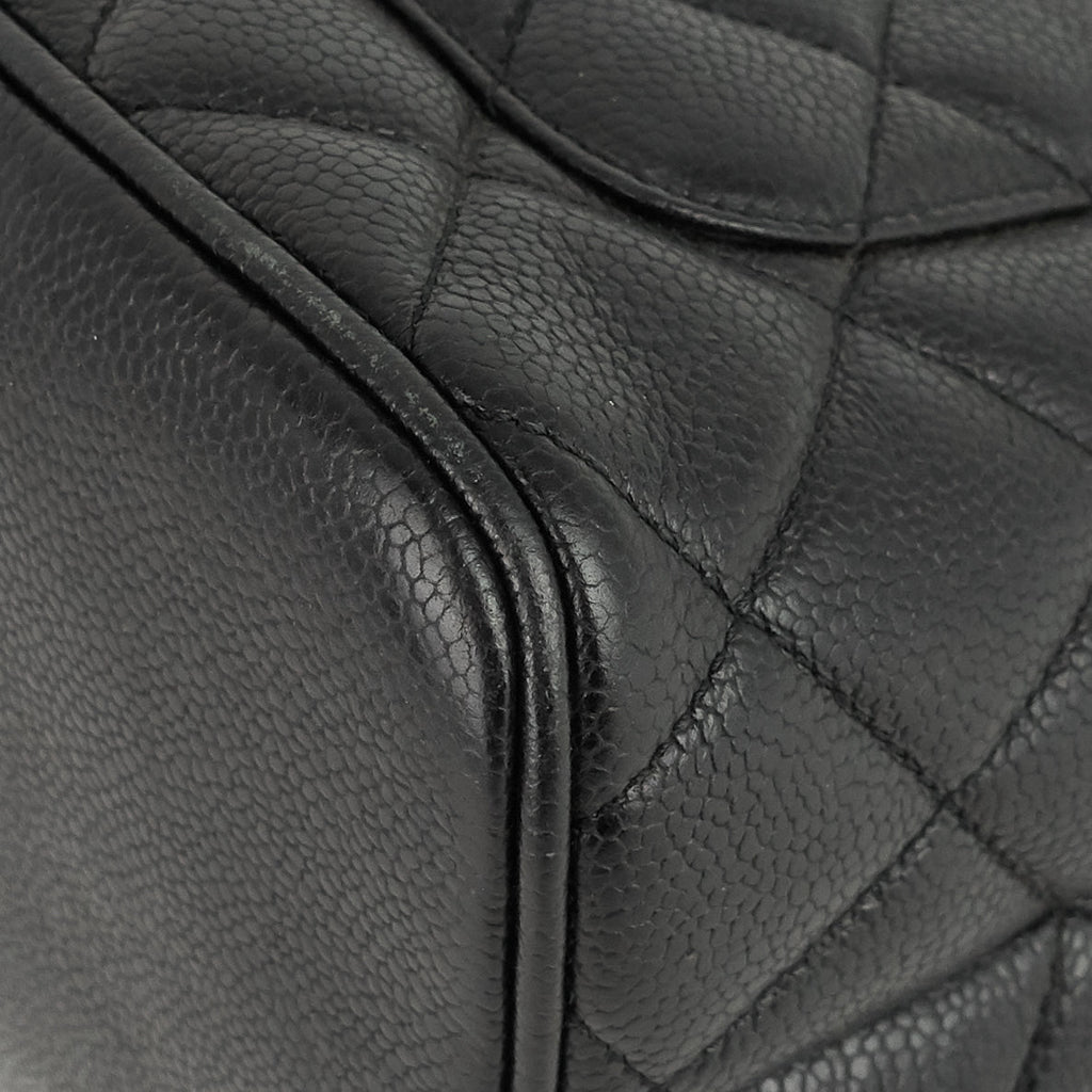 Chanel Medallion Caviar Tote Bag
