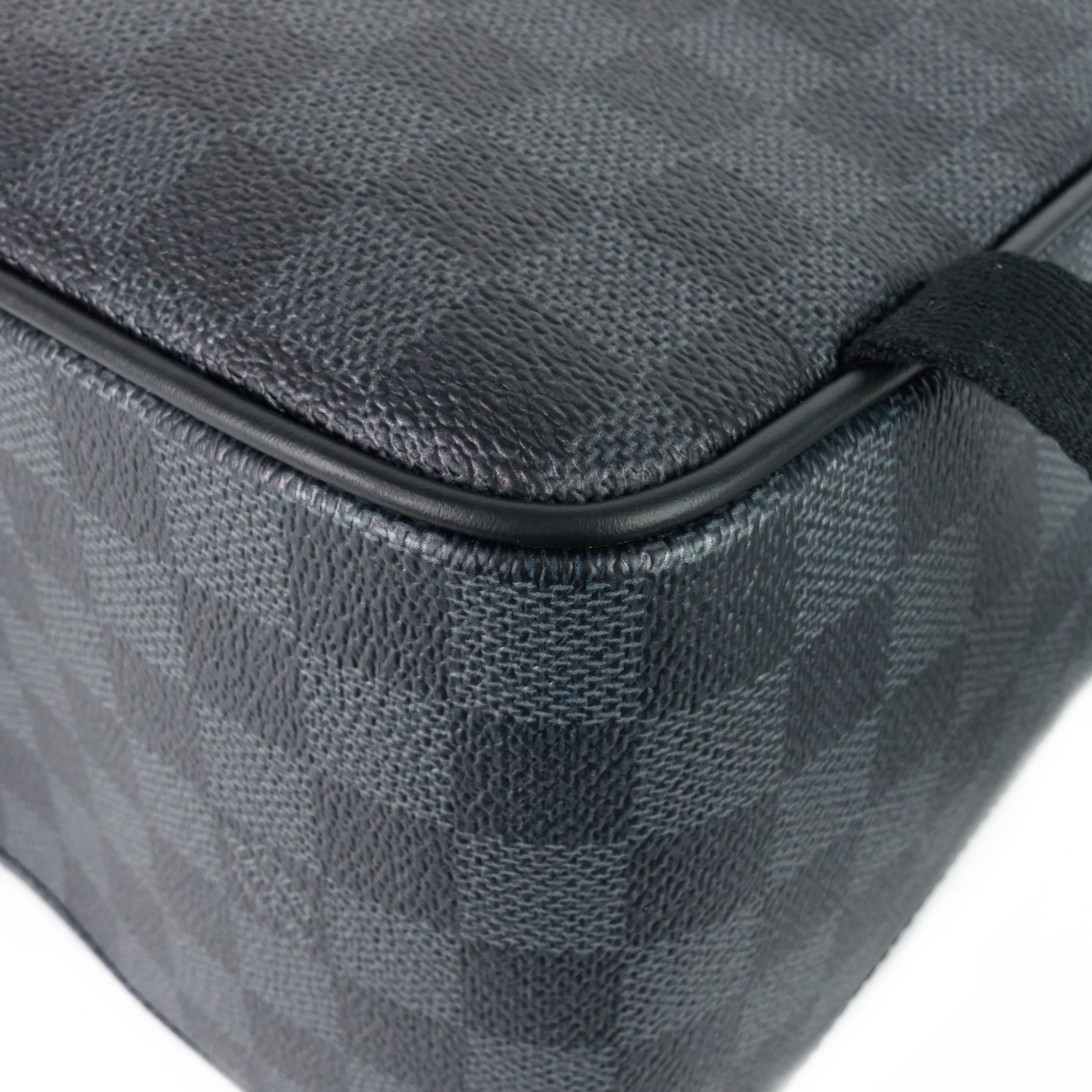 Louis Vuitto Josh World Map Damier Graphite Canvas Backpack