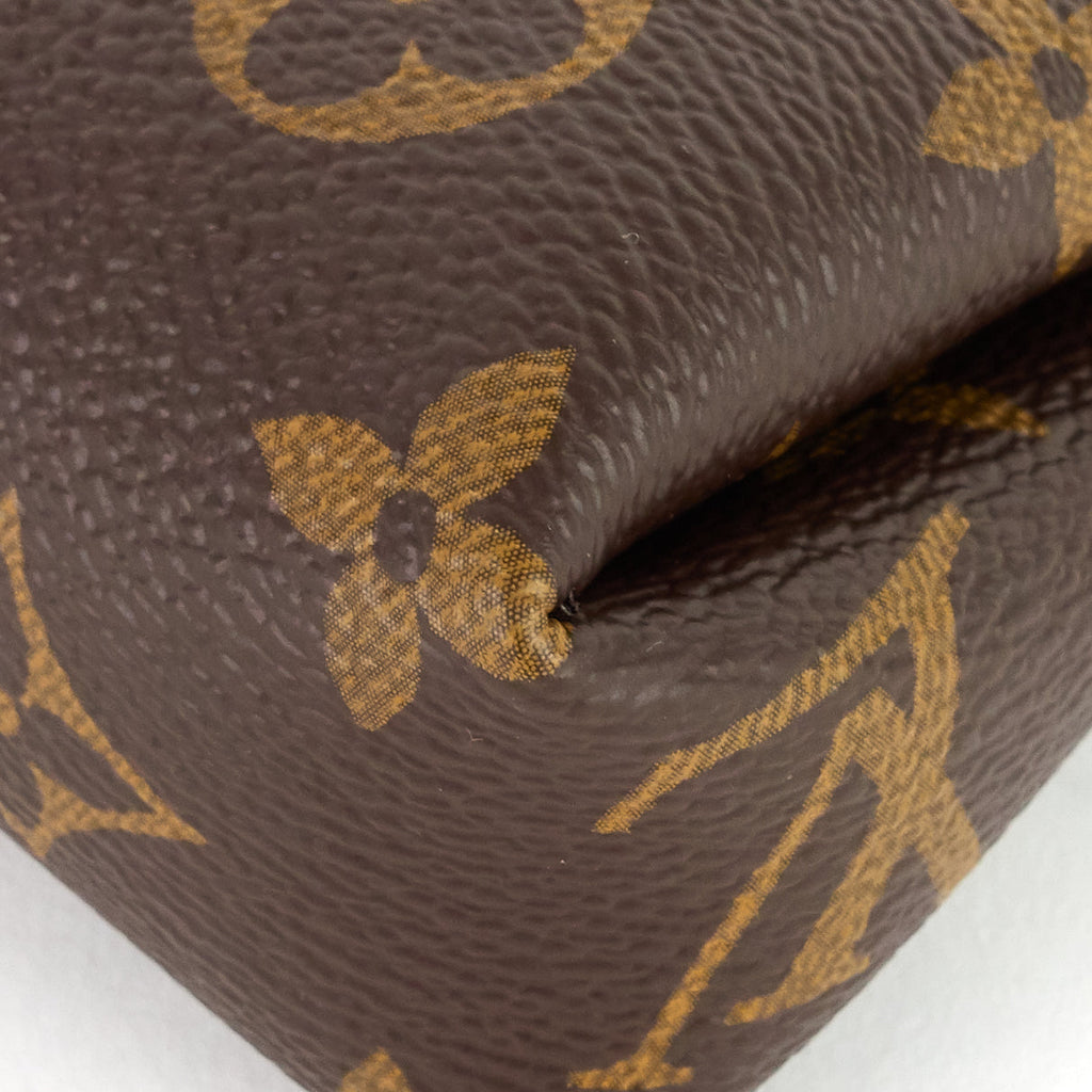 Louis Vuitto Pallas Monogram Canvas Clutch Bag