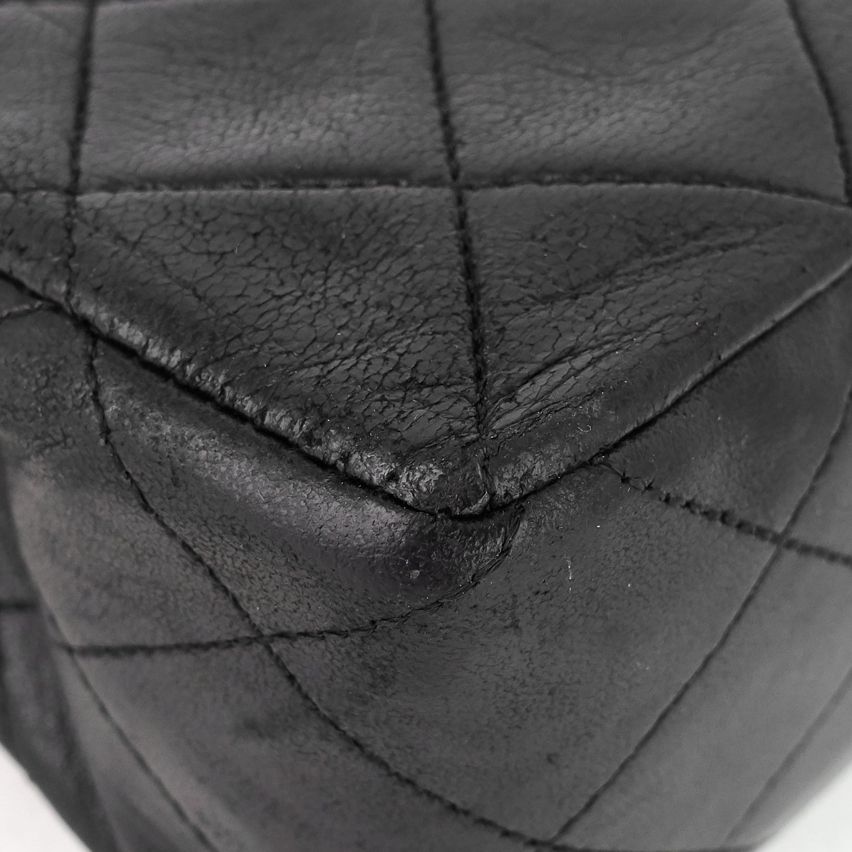 Chanel Vintage Medium Lambskin Flap Bag