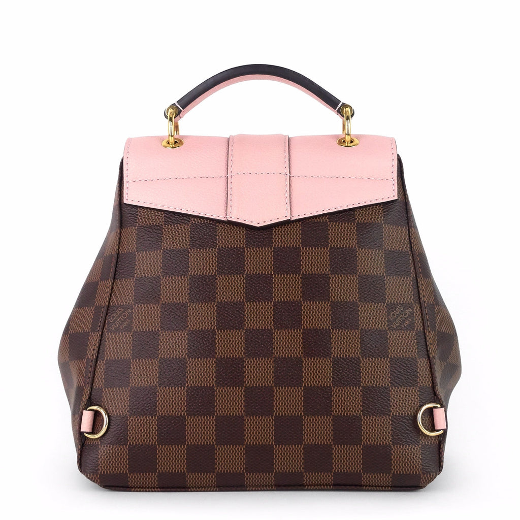 Louis Vuitto Clapton Damier Ebene Canvas Backpack
