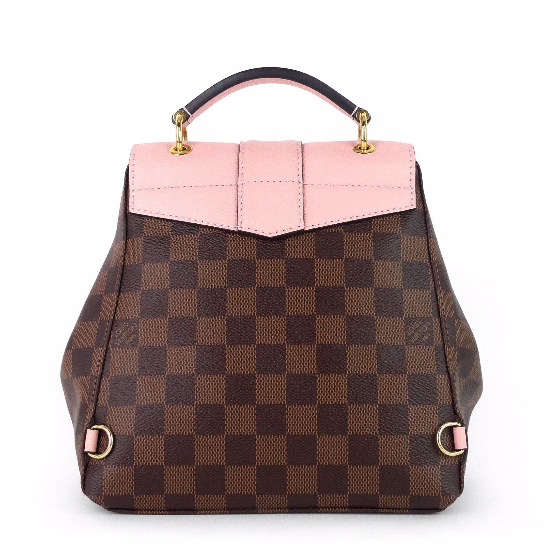 Louis Vuitto Clapton Damier Ebene Canvas Backpack