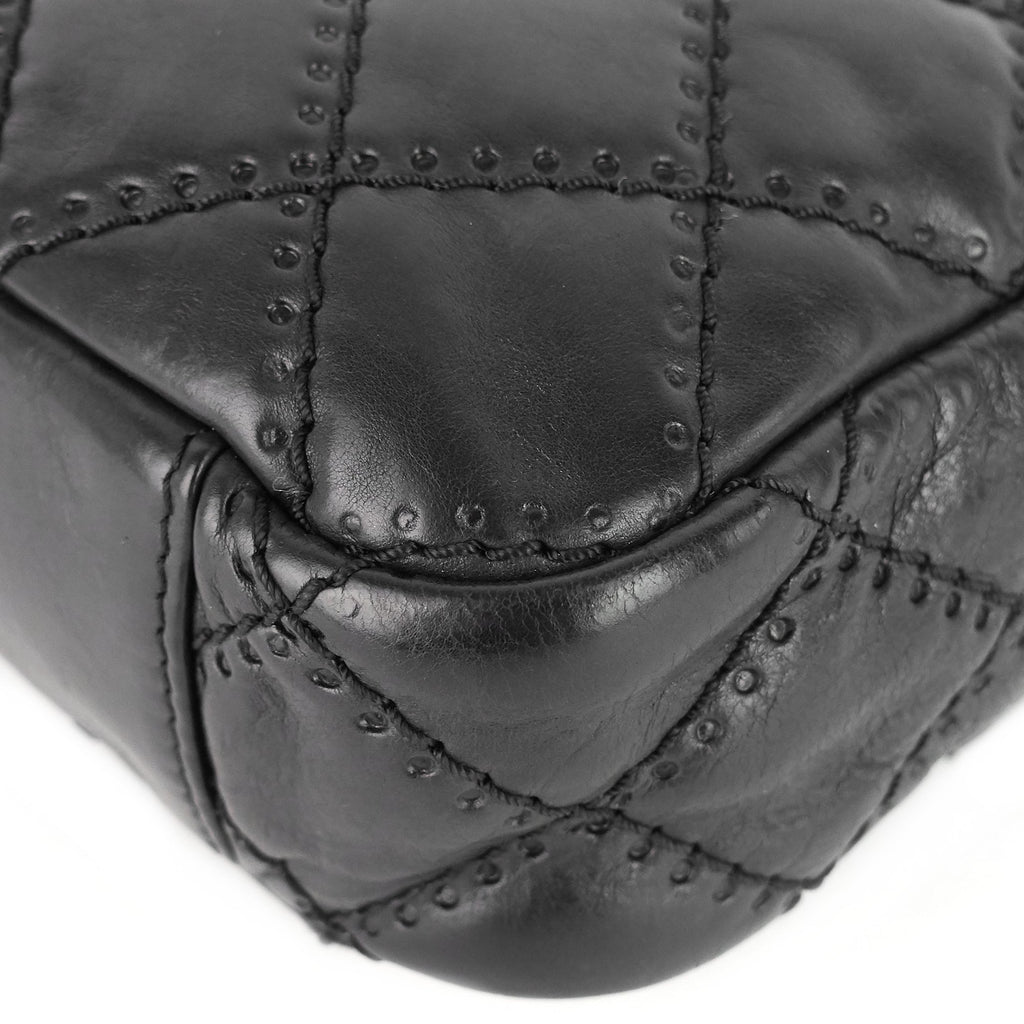 Chanel Retro Chain Medium Calfskin Leather Flap Bag