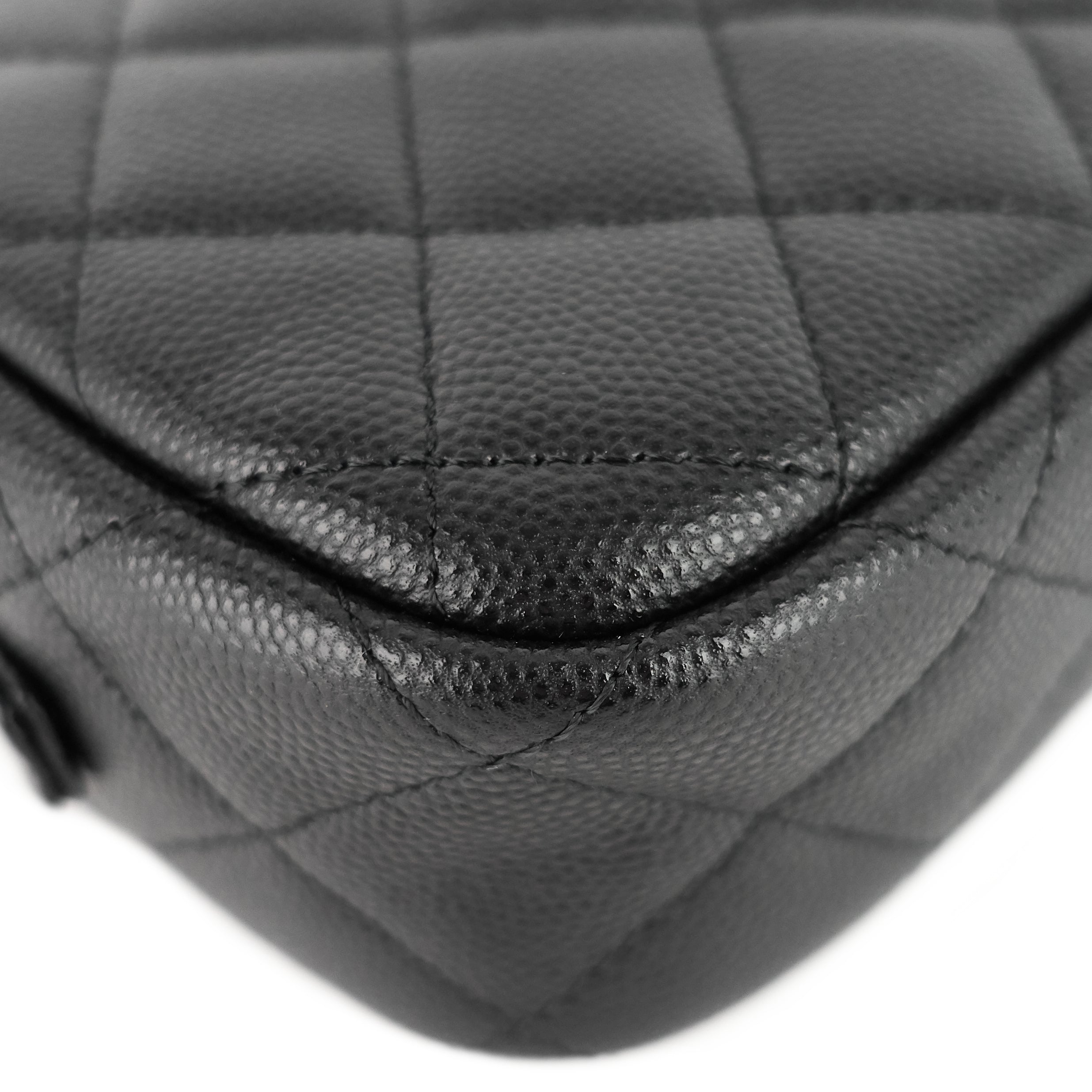 Chanel Camera Case Mini Caviar Leather Bag